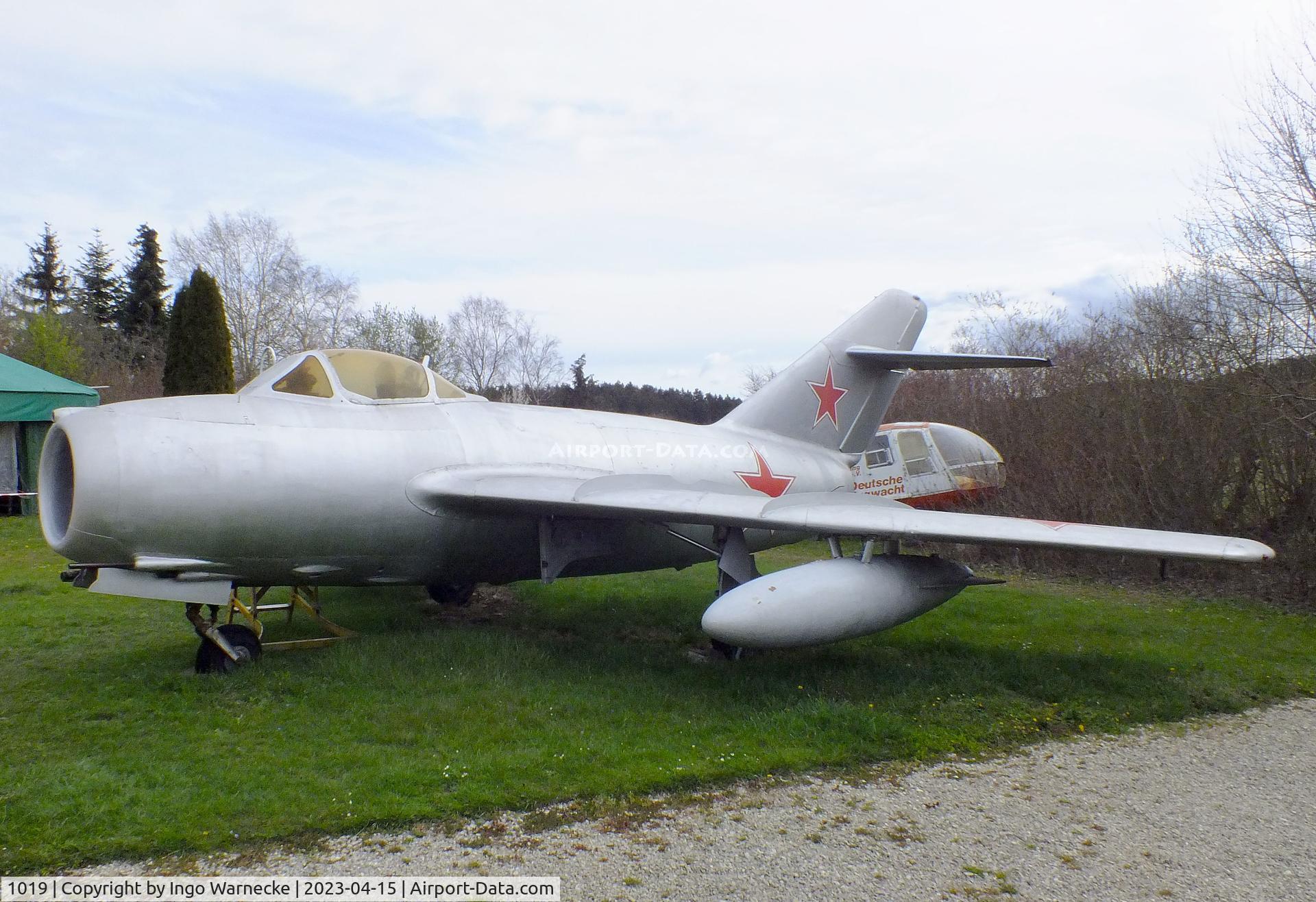 1019, PZL-Mielec Lim-2 (MiG-15bis) C/N 1B-01019, PZL-Mielec Lim-2 (Mig-15bis) FAGOT at the Internationales Luftfahrtmuseum, Schwenningen