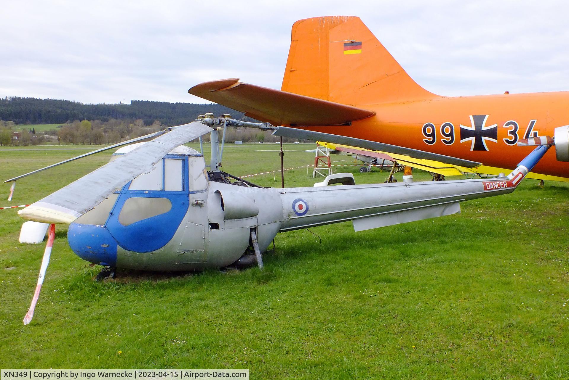 XN349, 1959 Saunders-Roe Skeeter AOP.12 C/N S2/7155, Saunders-Roe Skeeter AOP12 at the Internationales Luftfahrtmuseum, Schwenningen