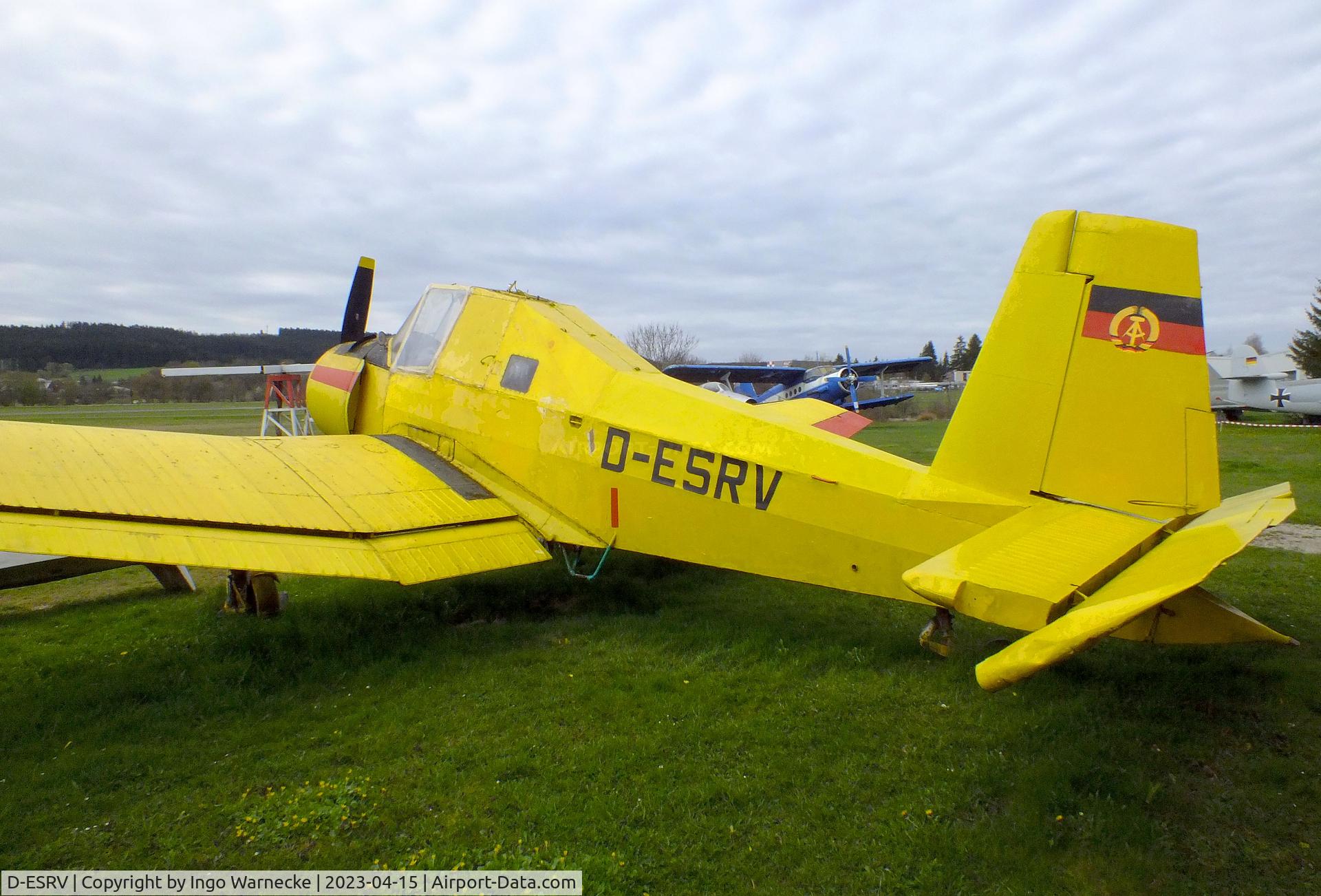 D-ESRV, Zlin Z-37A Cmelak C/N 16-20, Let Z-37A Cmelak at the Internationales Luftfahrtmuseum, Schwenningen
