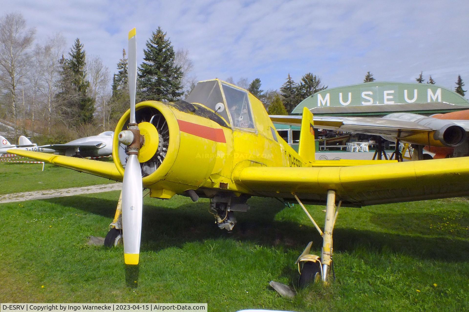 D-ESRV, Zlin Z-37A Cmelak C/N 16-20, Let Z-37A Cmelak at the Internationales Luftfahrtmuseum, Schwenningen