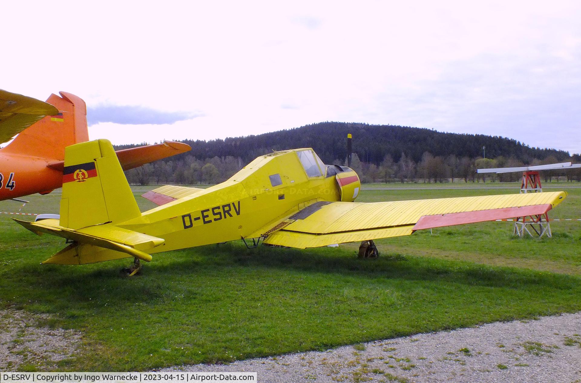 D-ESRV, Zlin Z-37A Cmelak C/N 16-20, Let Z-37A Cmelak at the Internationales Luftfahrtmuseum, Schwenningen