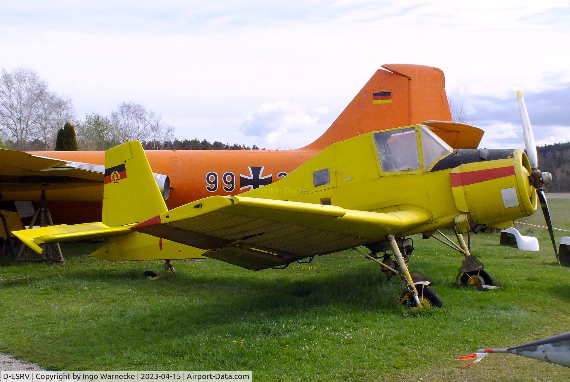 D-ESRV, Zlin Z-37A Cmelak C/N 16-20, Let Z-37A Cmelak at the Internationales Luftfahrtmuseum, Schwenningen