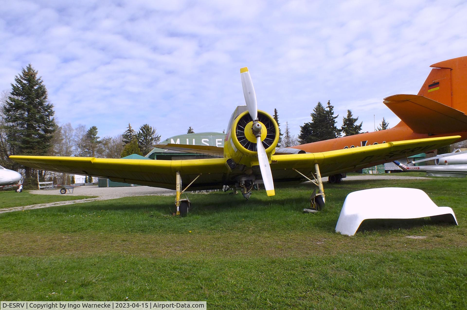 D-ESRV, Zlin Z-37A Cmelak C/N 16-20, Let Z-37A Cmelak at the Internationales Luftfahrtmuseum, Schwenningen