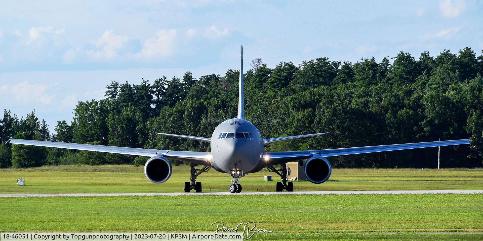 18-46051, 2017 Boeing KC-46A Pegasus C/N 41868/1188, PACK84 taking RW16