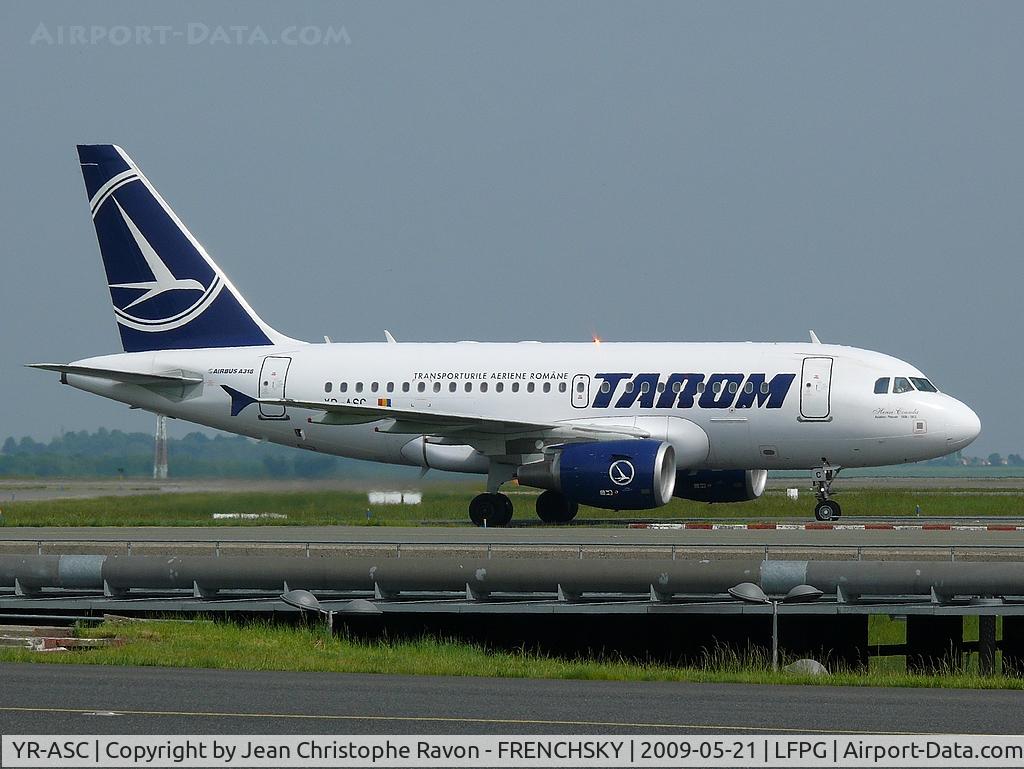 YR-ASC, 2007 Airbus A318-121 C/N 3220, Tarom