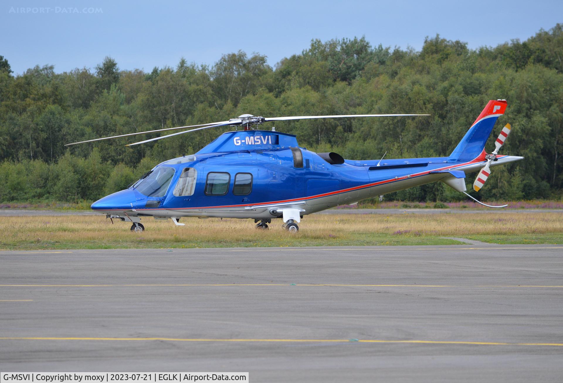 G-MSVI, 2006 Agusta A-109S Grand C/N 22028, Agusta A-109S Grand at Blackbushe.