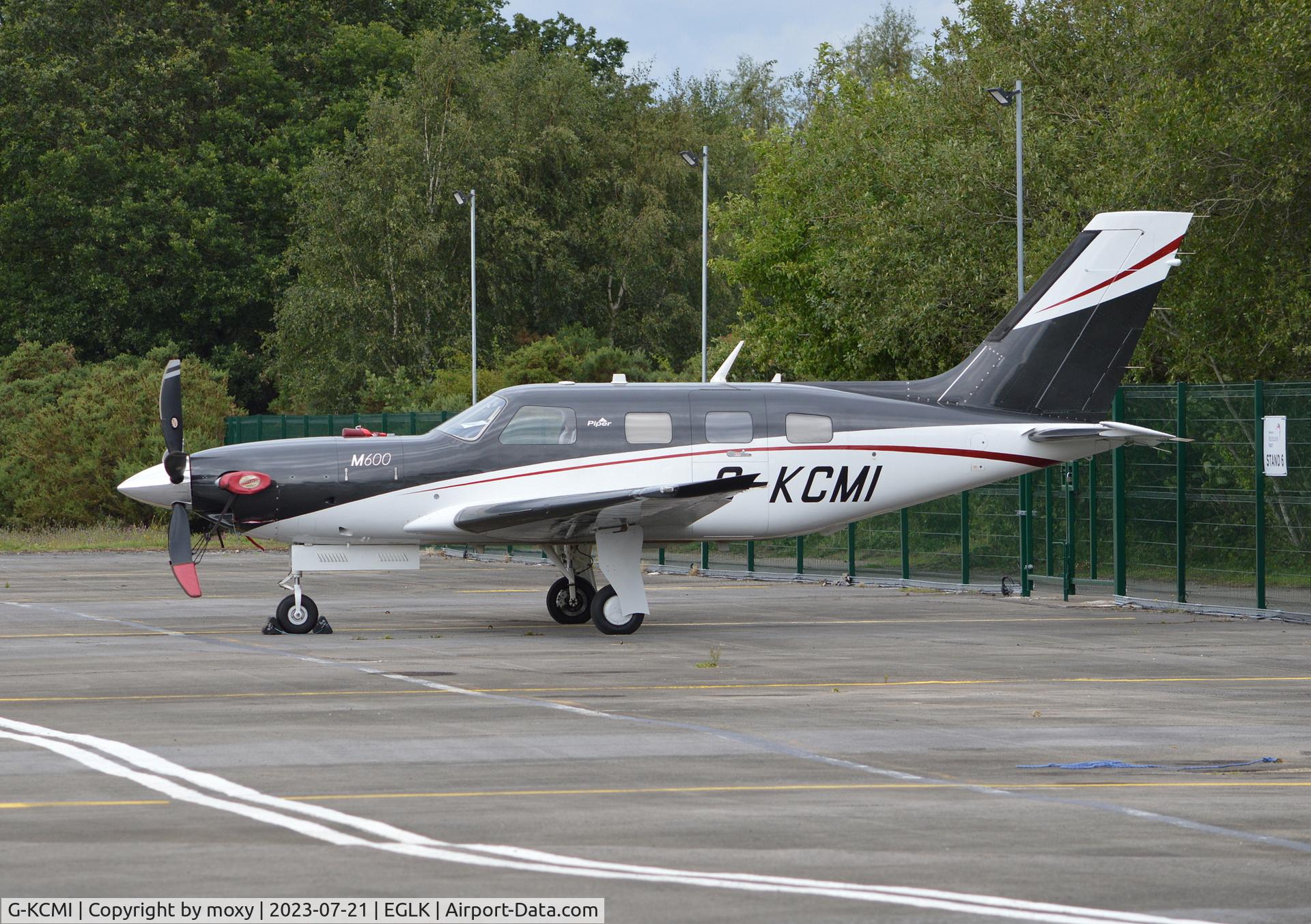 G-KCMI, 2018 Piper PA-46-600TP Meridian 600 C/N 4698088, Piper PA-46-600TP Meridian 600 at Blackbushe. Ex N8007K