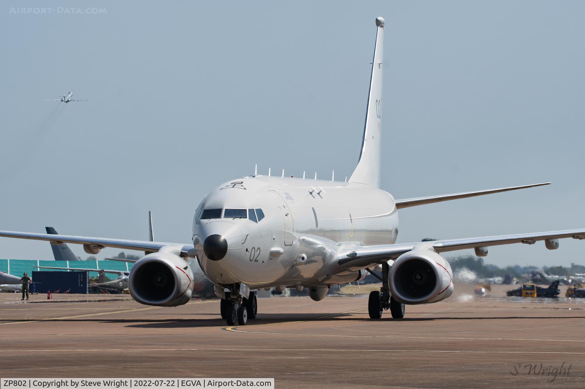 ZP802, 2019 Boeing P-8A Poseidon MRA.1 C/N 64176, RIAT 2022 RAF Fairford