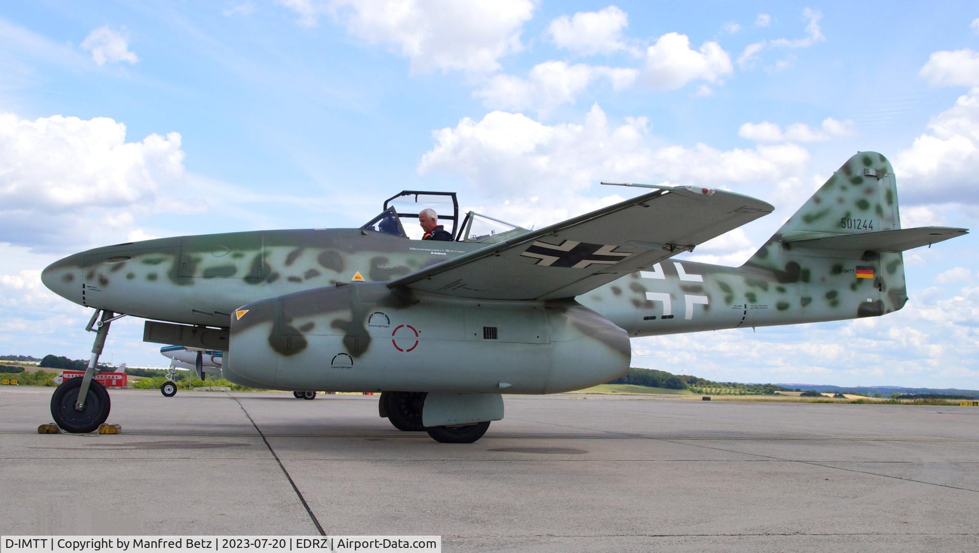 D-IMTT, 2005 Messerschmitt Me-262A-1C Schwalbe Replica C/N 501244, fuel stop