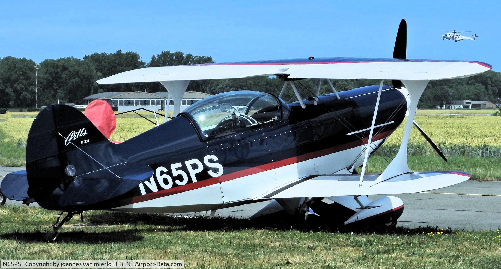 N65PS, 1993 Aviat Pitts S-2B Special C/N 5275, Koksijde