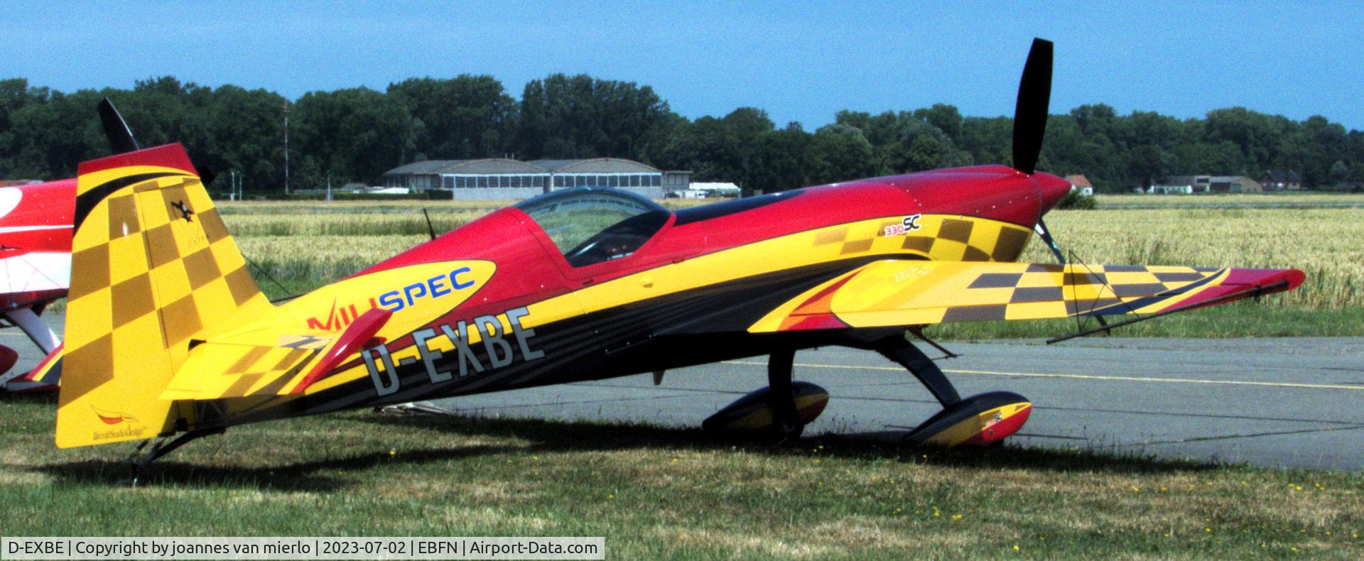D-EXBE, Extra EA-330SC C/N SC023, Koksijde