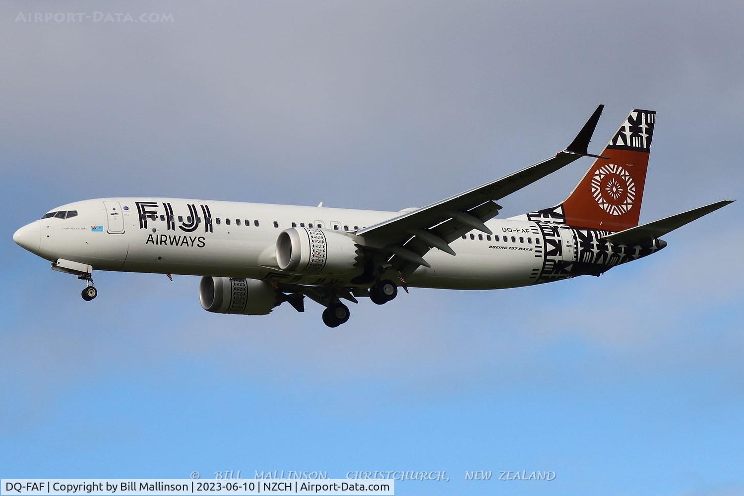 DQ-FAF, 2019 Boeing 737-8 MAX C/N 64310, FJ451 ex NAN