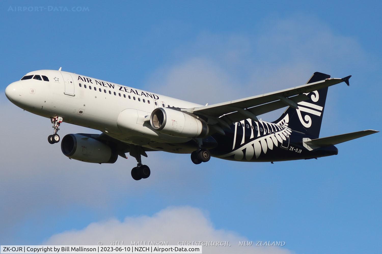 ZK-OJR, 2011 Airbus A320-232 C/N 4884, from AKL