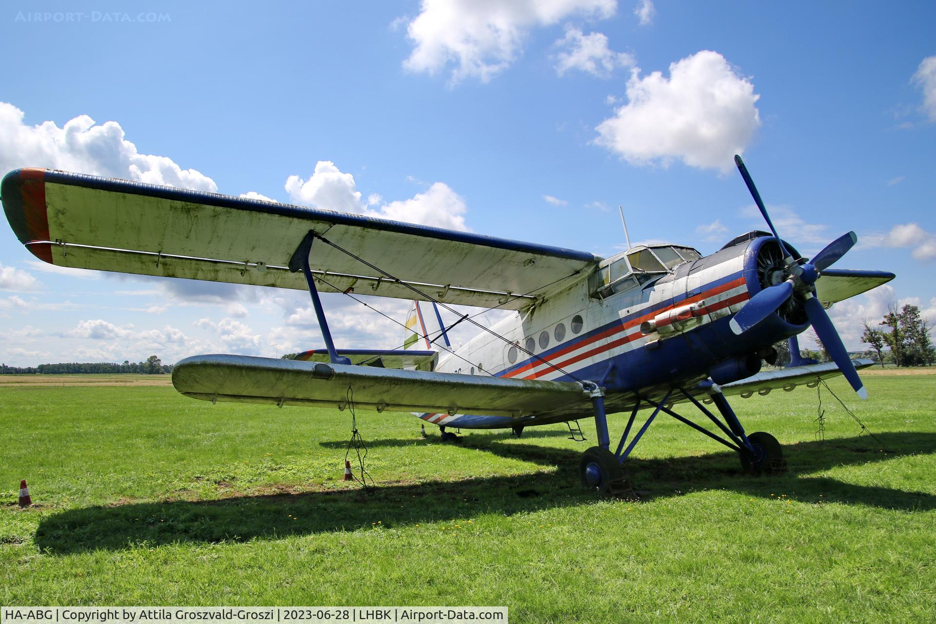 HA-ABG, 1973 PZL-Mielec An-2P C/N 1G151-13, LHBK - Balatonkeresztúr Airport, Hungary