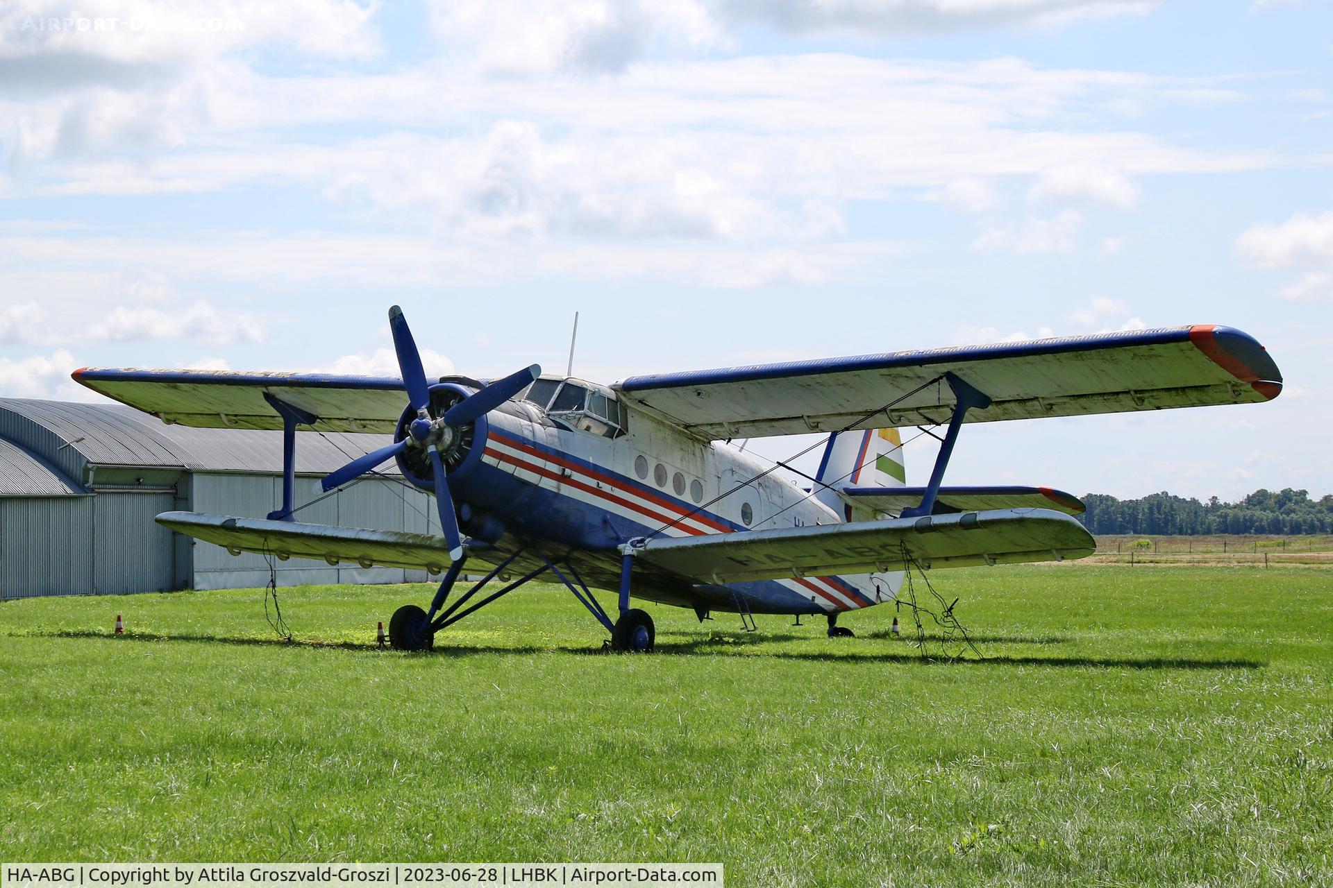 HA-ABG, 1973 PZL-Mielec An-2P C/N 1G151-13, LHBK - Balatonkeresztúr Airport, Hungary