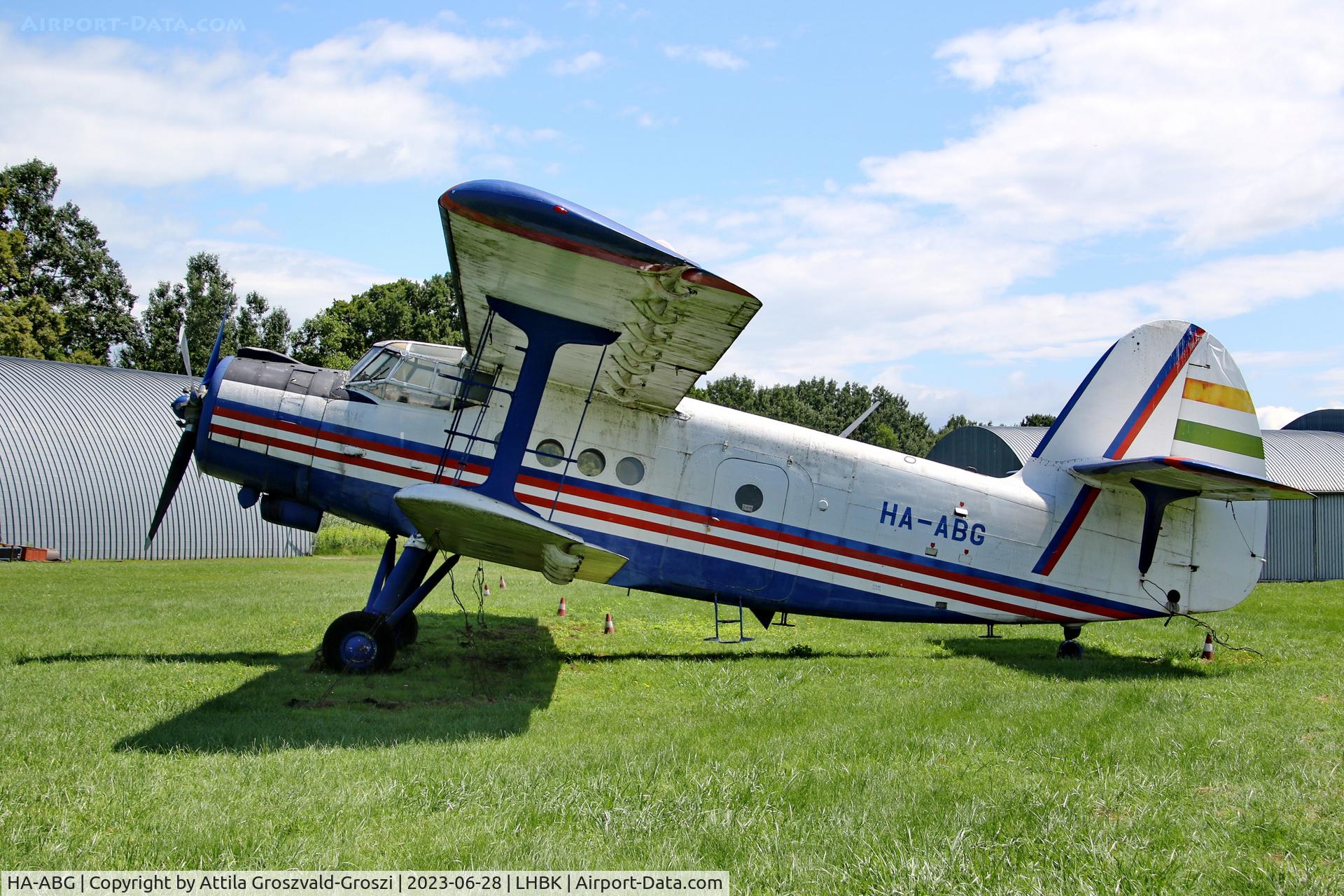 HA-ABG, 1973 PZL-Mielec An-2P C/N 1G151-13, LHBK - Balatonkeresztúr Airport, Hungary