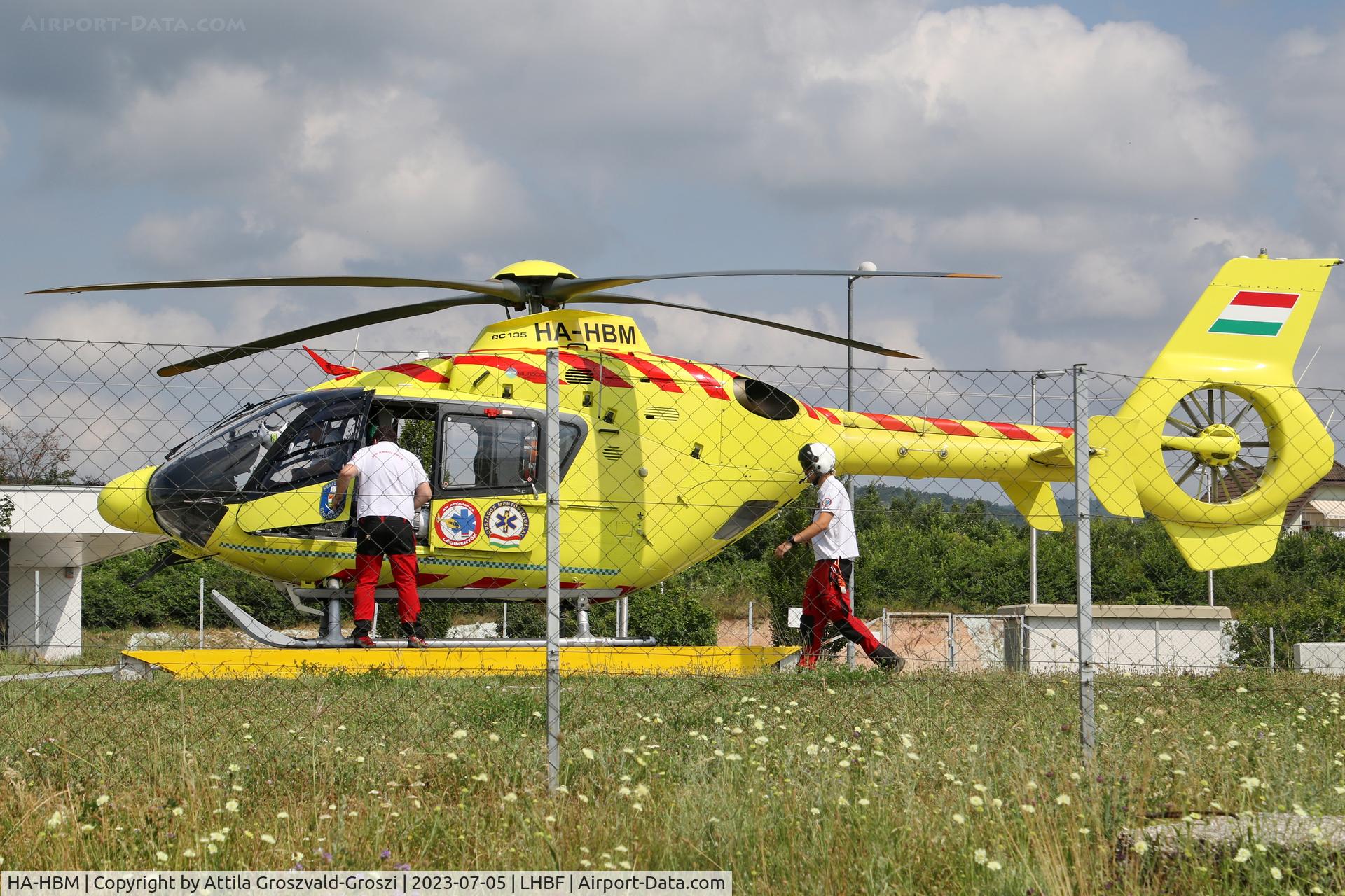 HA-HBM, 2007 Eurocopter EC-135P-2+ C/N 0586, LHBF - Balatonfüred aerial ambulance base