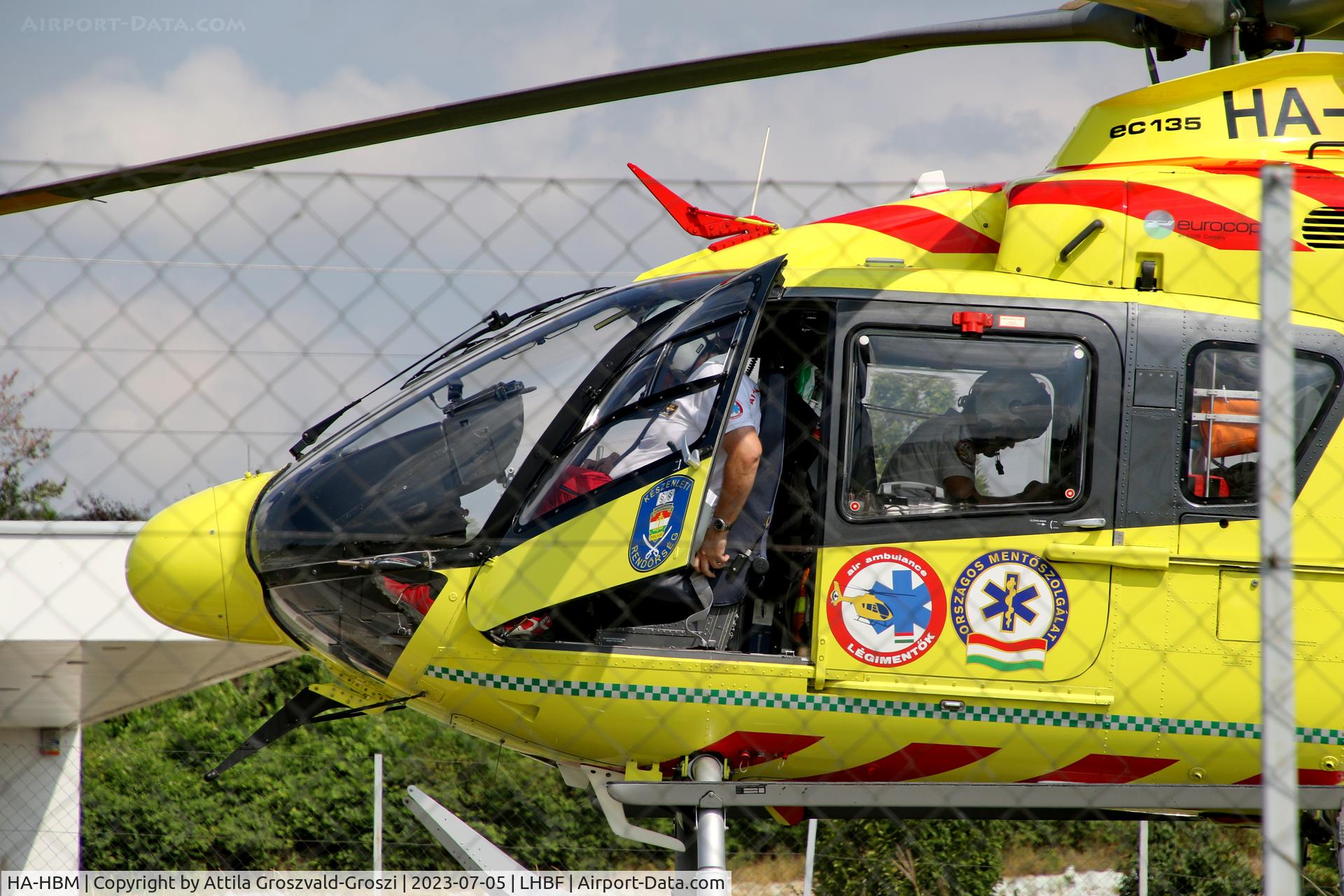 HA-HBM, 2007 Eurocopter EC-135P-2+ C/N 0586, LHBF - Balatonfüred aerial ambulance base