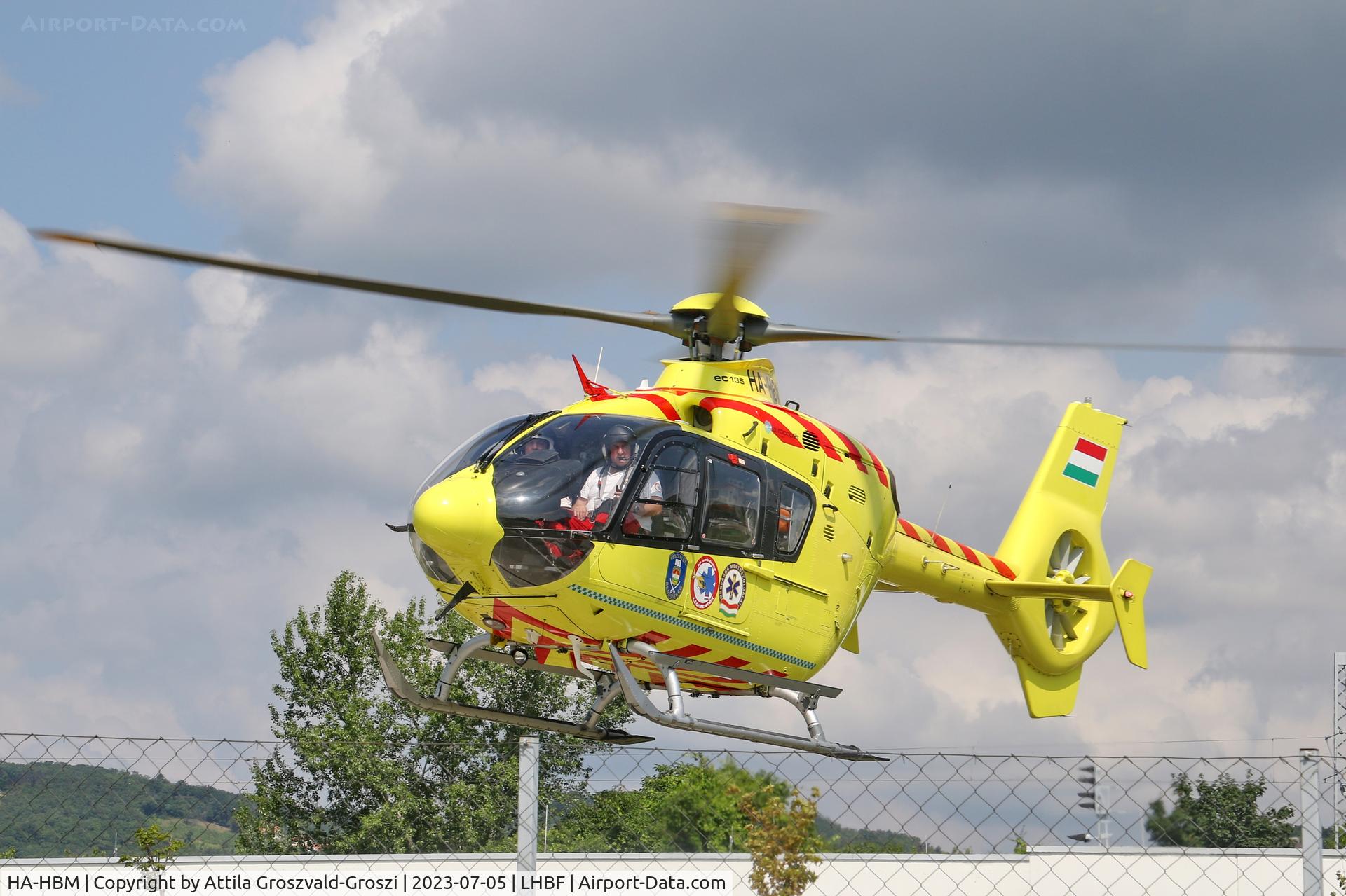 HA-HBM, 2007 Eurocopter EC-135P-2+ C/N 0586, LHBF - Balatonfüred aerial ambulance base