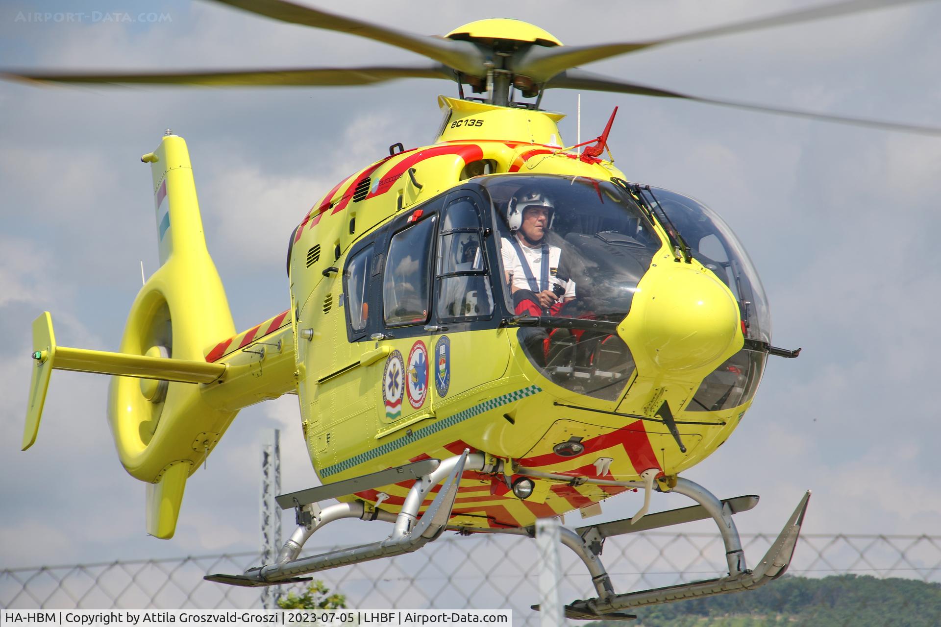 HA-HBM, 2007 Eurocopter EC-135P-2+ C/N 0586, LHBF - Balatonfüred aerial ambulance base