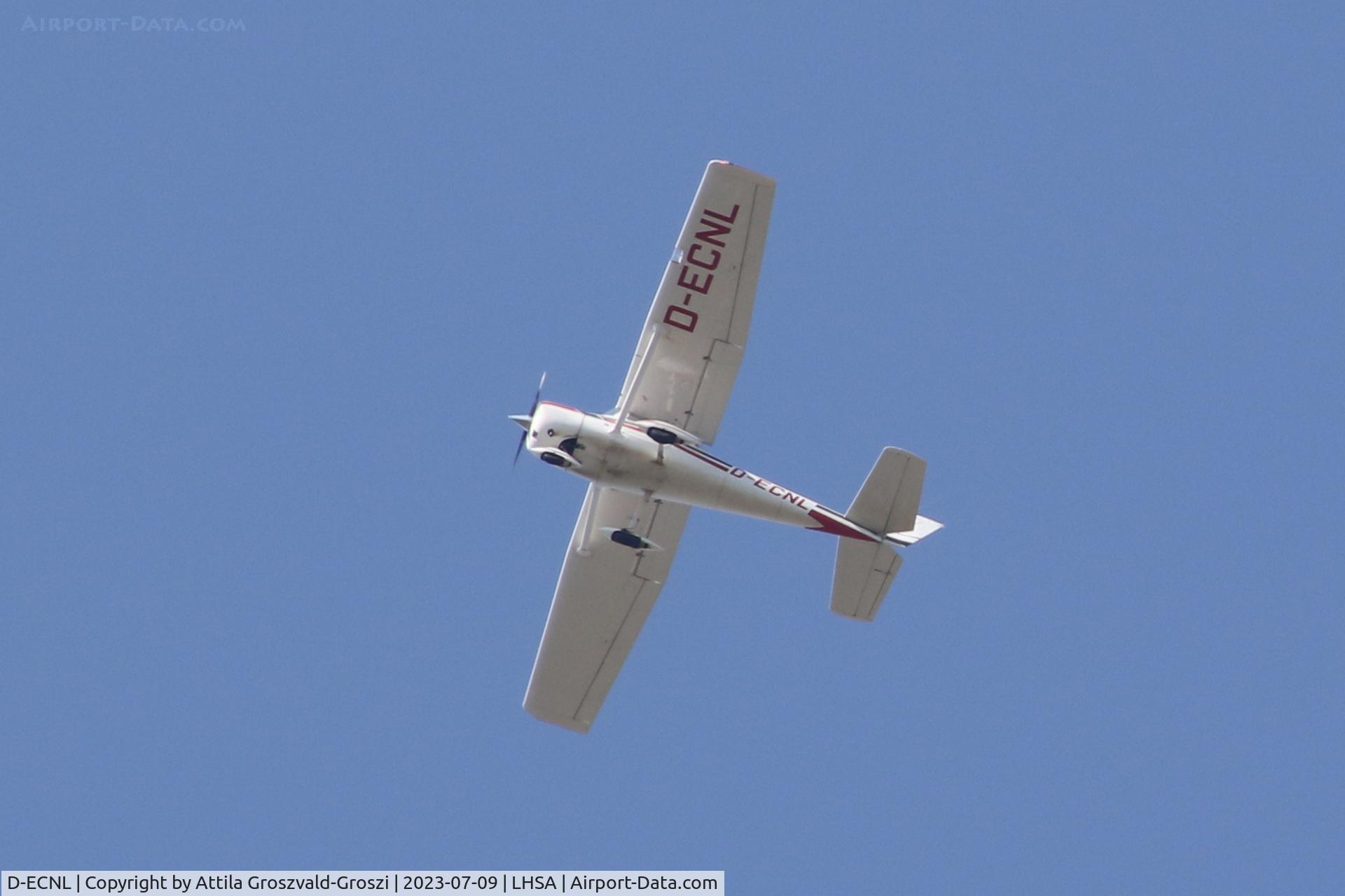 D-ECNL, 1968 Cessna 150J C/N 15069649, LHSA - in the airspace of Szentkirályszabadja airport, Hungary