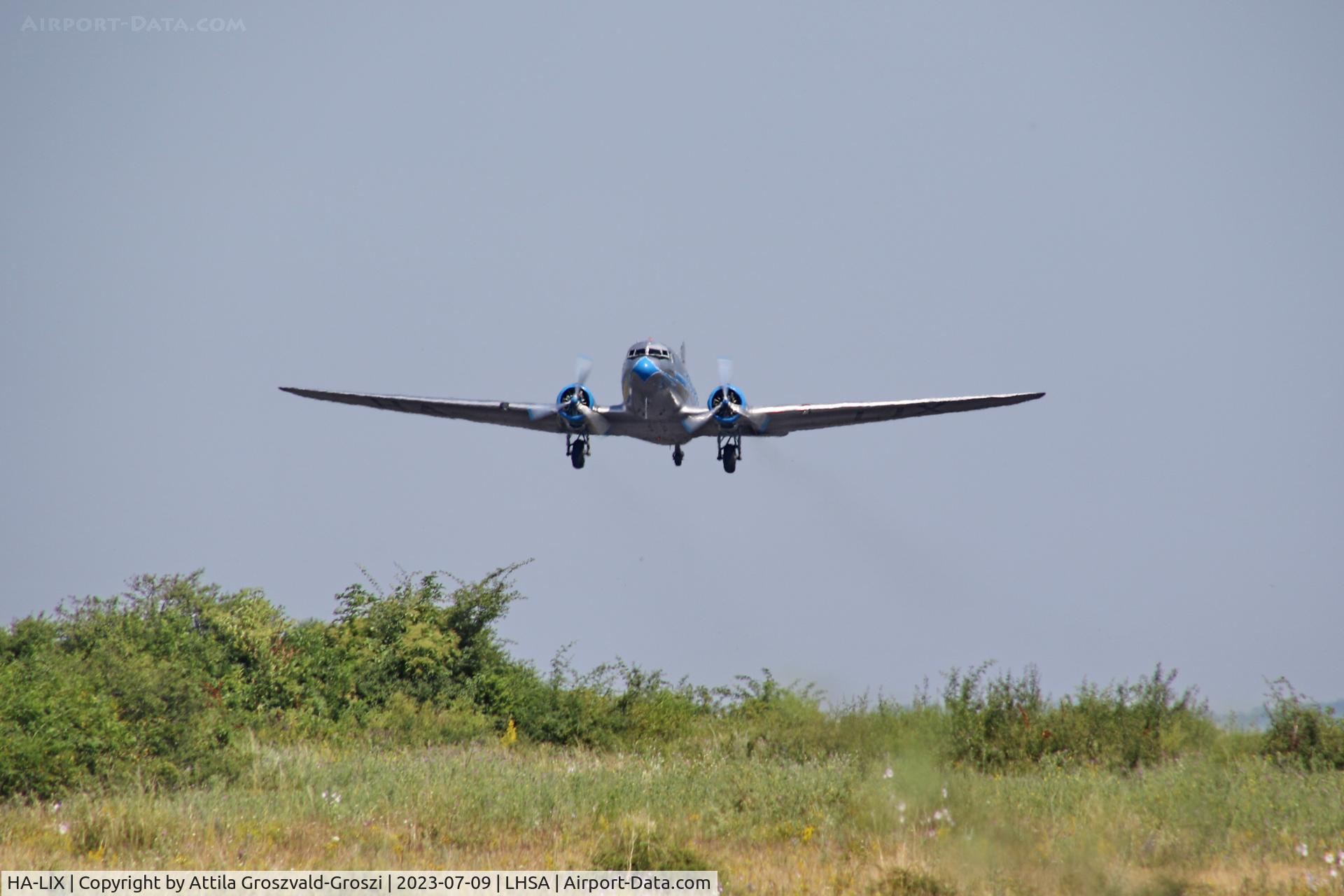 HA-LIX, 1949 Lisunov Li-2T Cab C/N 18433209, LHSA - in the airspace of Szentkirályszabadja airport, Hungary