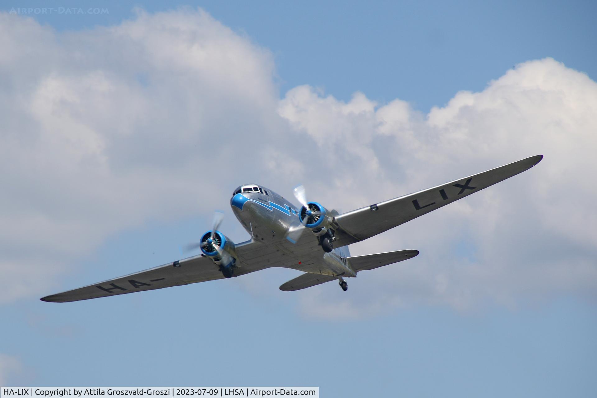 HA-LIX, 1949 Lisunov Li-2T Cab C/N 18433209, LHSA - in the airspace of Szentkirályszabadja airport, Hungary