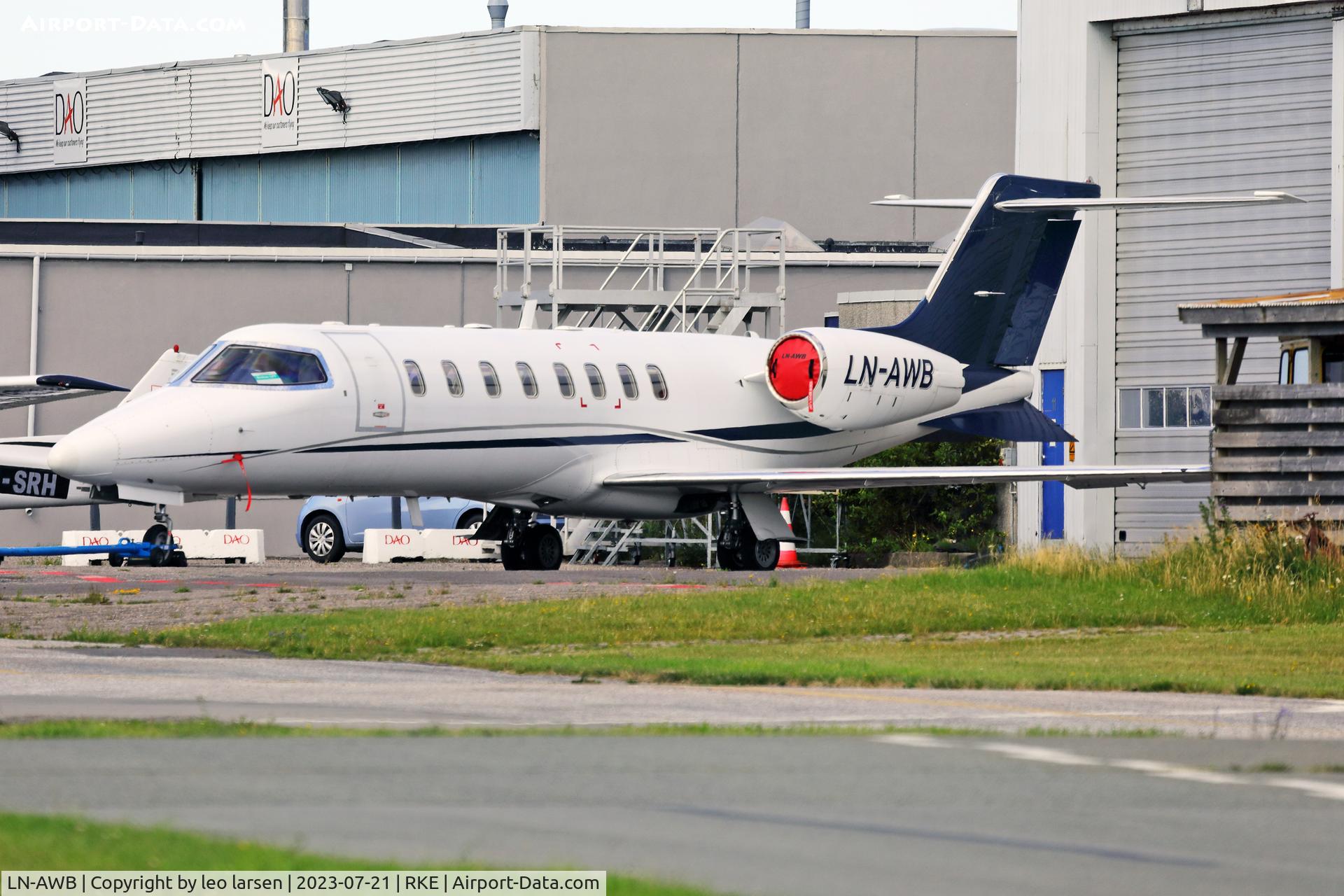 LN-AWB, 2002 Learjet 45 C/N 45-219, Roskilde 21.7.2023