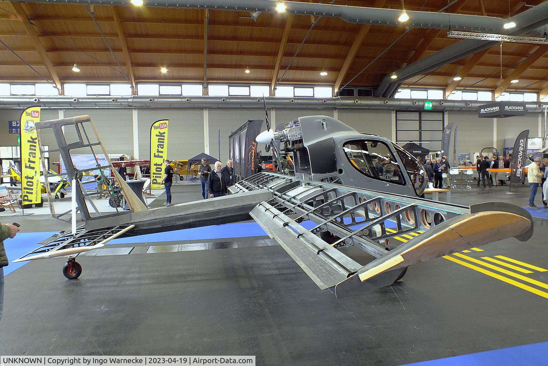 UNKNOWN, 2023 Airconcept Observer C/N 01, Airconcept Observer prototype (still incomplete) at the AERO 2023, Friedrichshafen