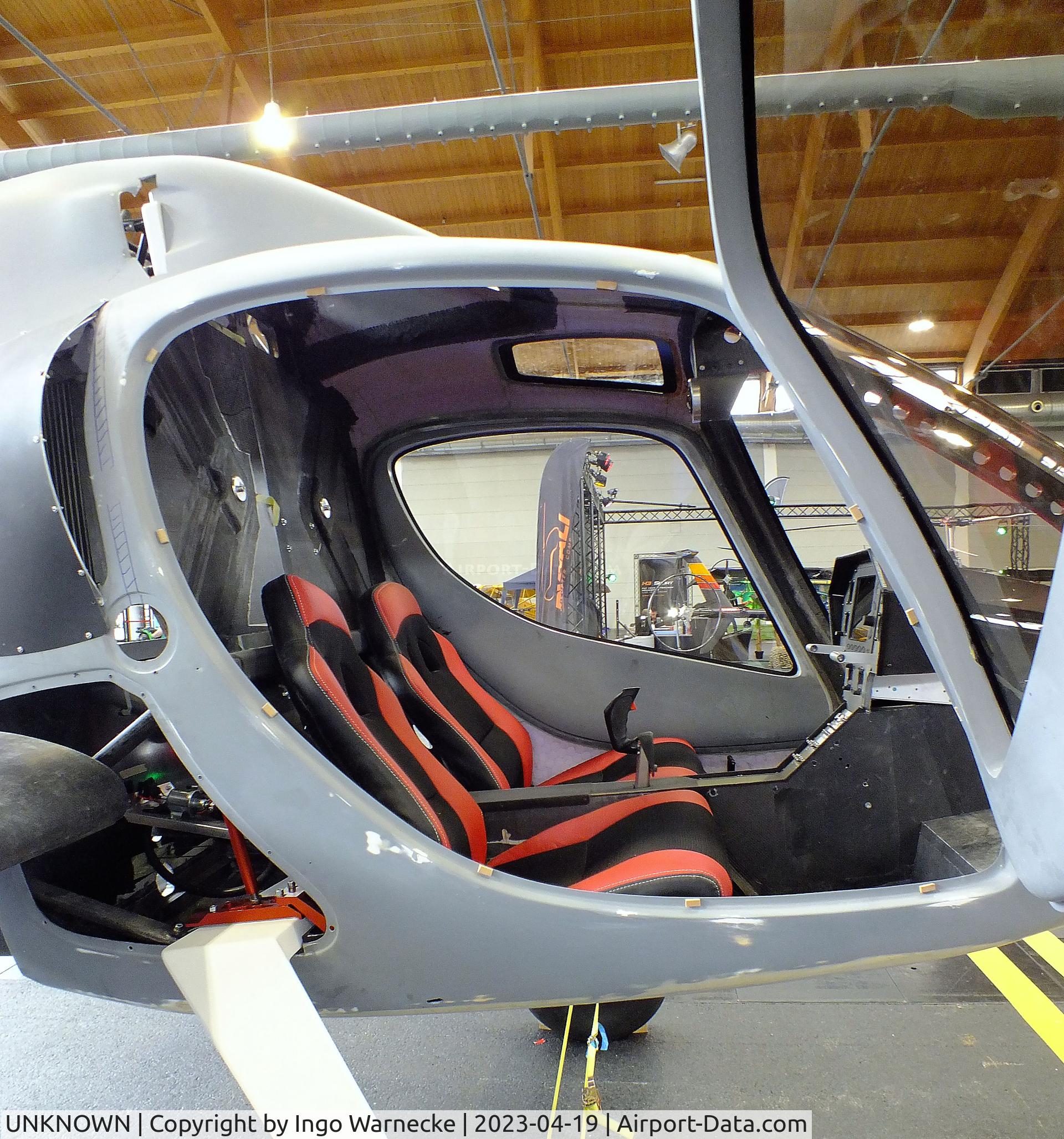 UNKNOWN, 2023 Airconcept Observer C/N 01, Airconcept Observer prototype (still incomplete) at the AERO 2023, Friedrichshafen #c