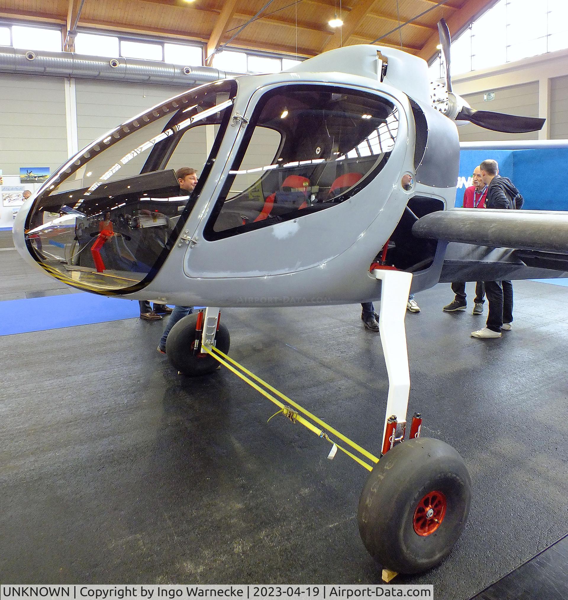 UNKNOWN, 2023 Airconcept Observer C/N 01, Airconcept Observer prototype (still incomplete) at the AERO 2023, Friedrichshafen