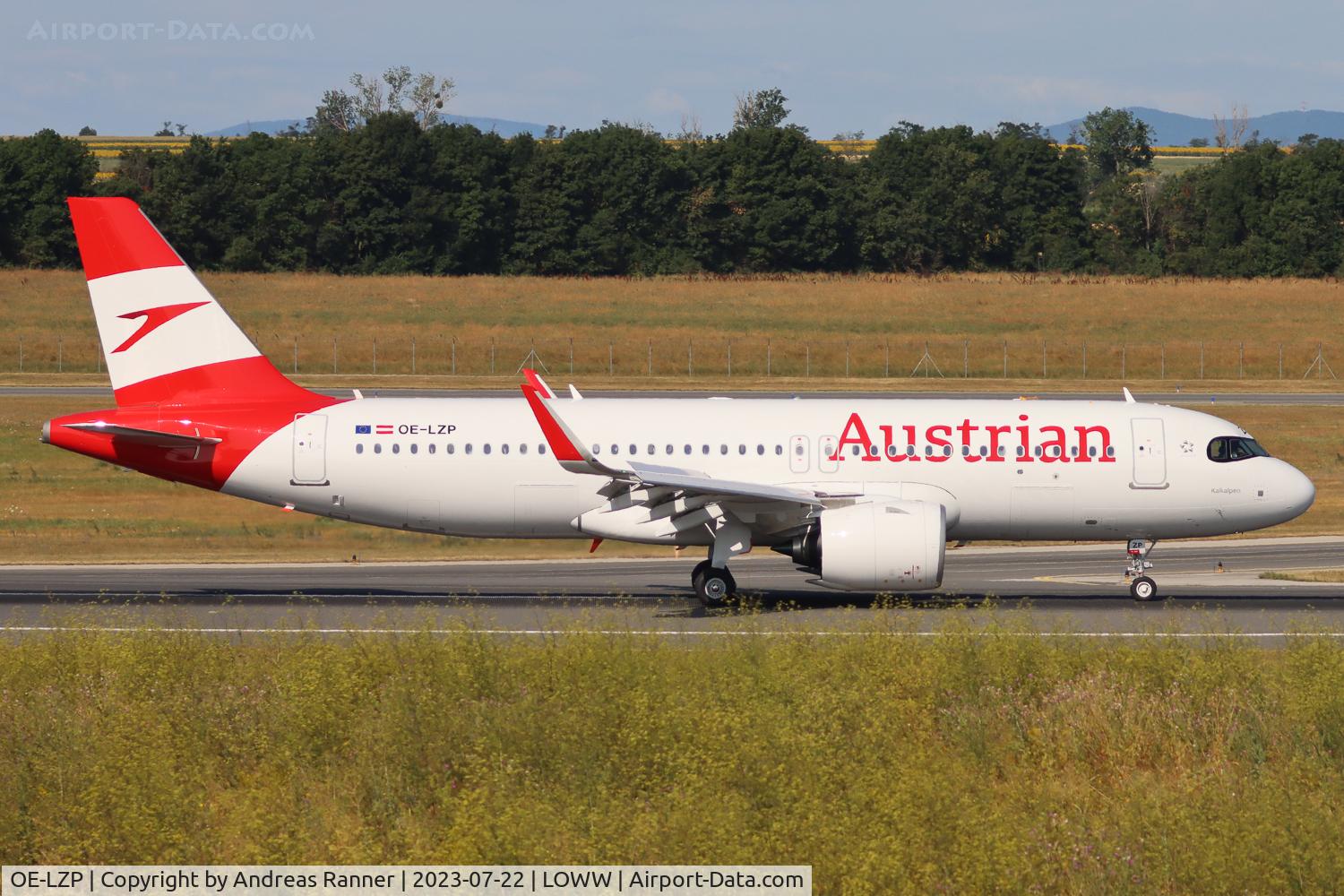OE-LZP, 2023 Airbus A320-271N C/N 11418, Austrian Airlines A320neo