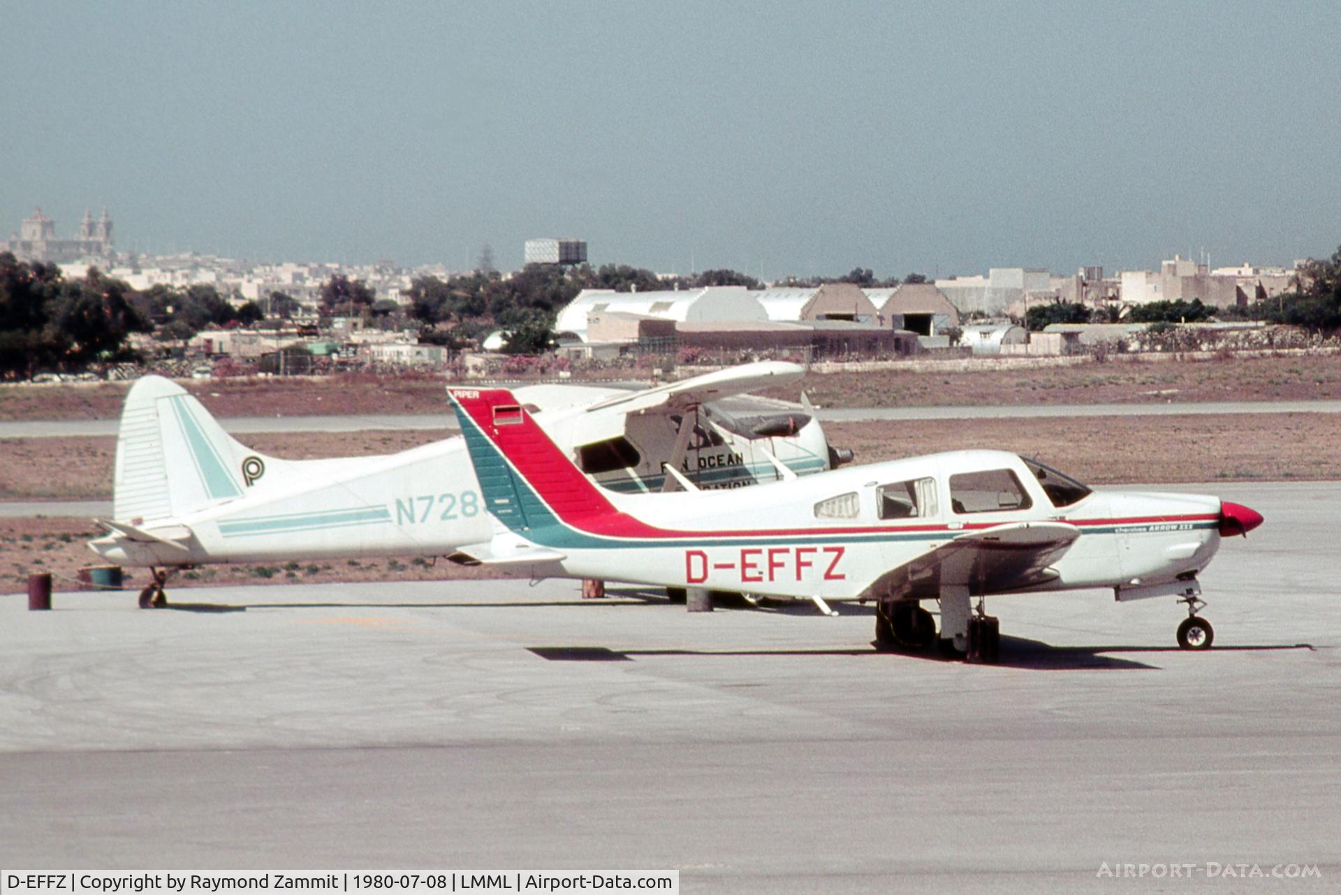 D-EFFZ, 1977 Piper PA-28R-201 Cherokee Arrow III C/N 28R-7737152, Piper PA-28R-201 D-EFFZ