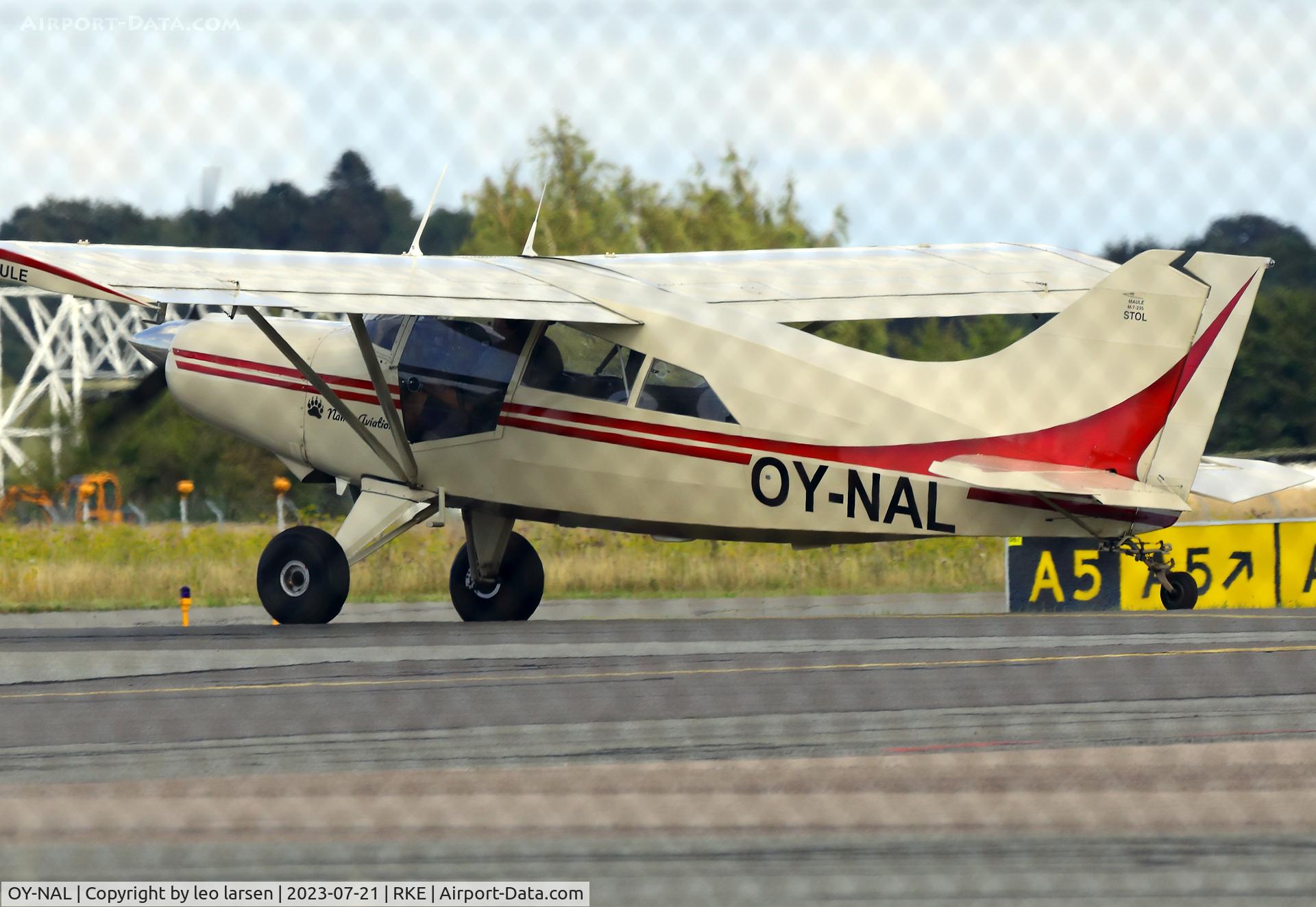 OY-NAL, 1983 Maule M-7-235 Super Rocket Super Rocket C/N 4004C, Roskilde 21.7.2023