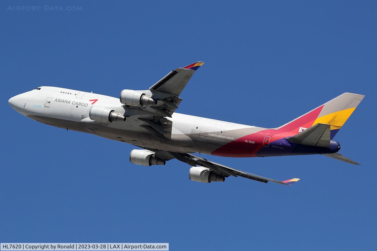 HL7620, 1999 Boeing 747-419BDS(F) C/N 29375, at lax