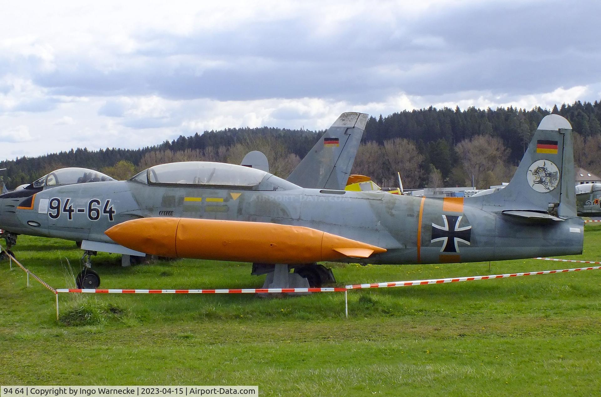 94 64, Lockheed T-33A Shooting Star C/N 580-9152, Lockheed T-33A at the Internationales Luftfahrtmuseum, Schwenningen