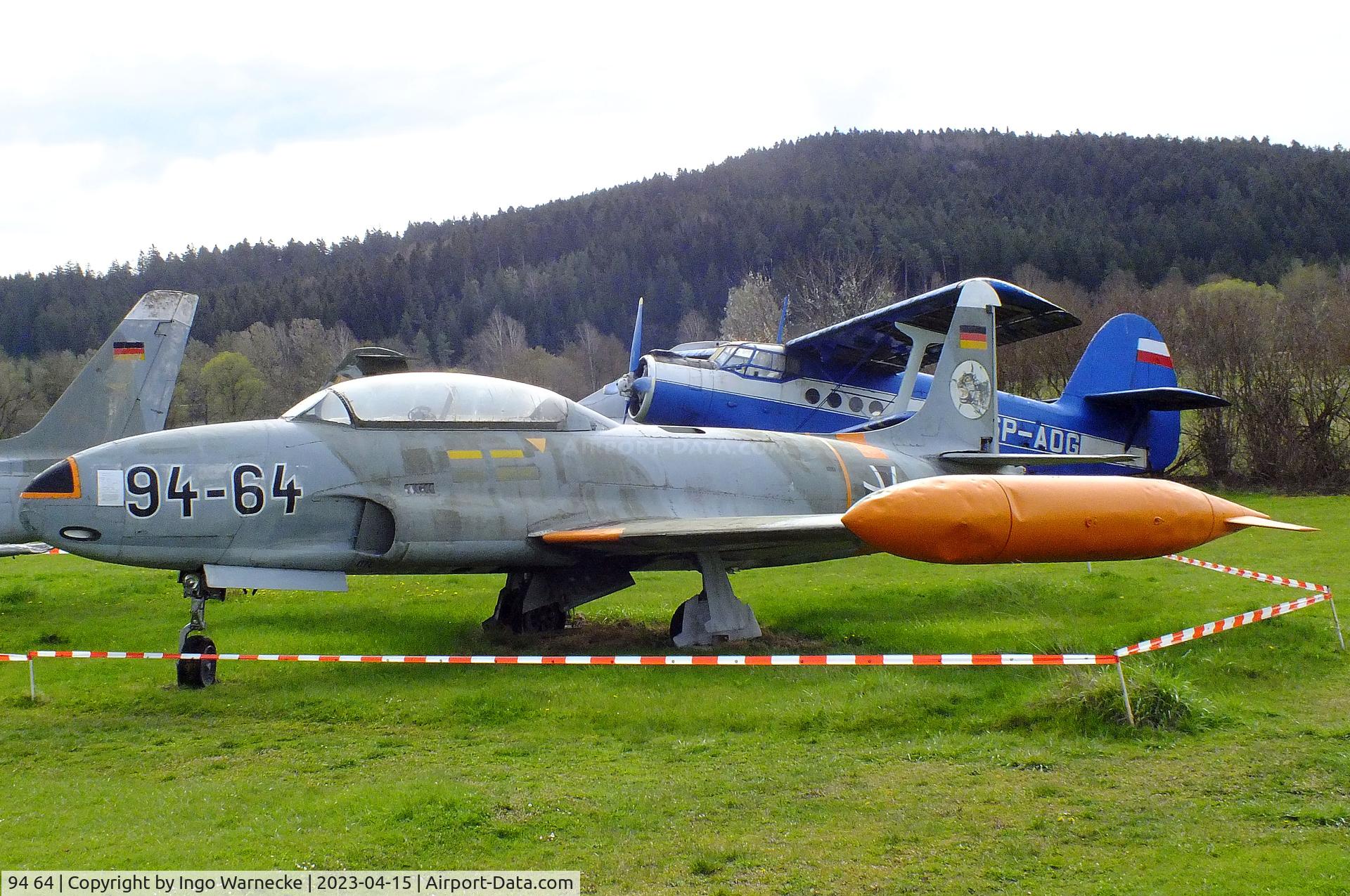 94 64, Lockheed T-33A Shooting Star C/N 580-9152, Lockheed T-33A at the Internationales Luftfahrtmuseum, Schwenningen