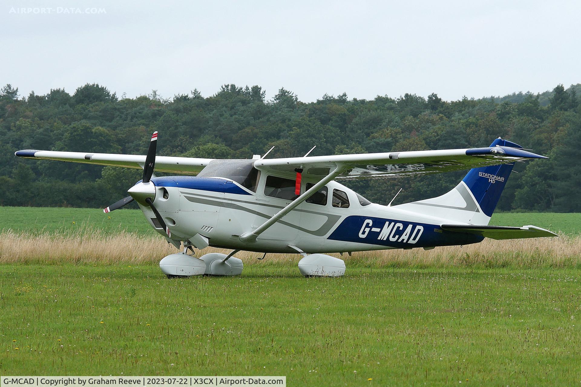 G-MCAD, 2022 Cessna T206H Turbo Stationair Turbo Stationair C/N T206-09715, Parked at Northrepps.