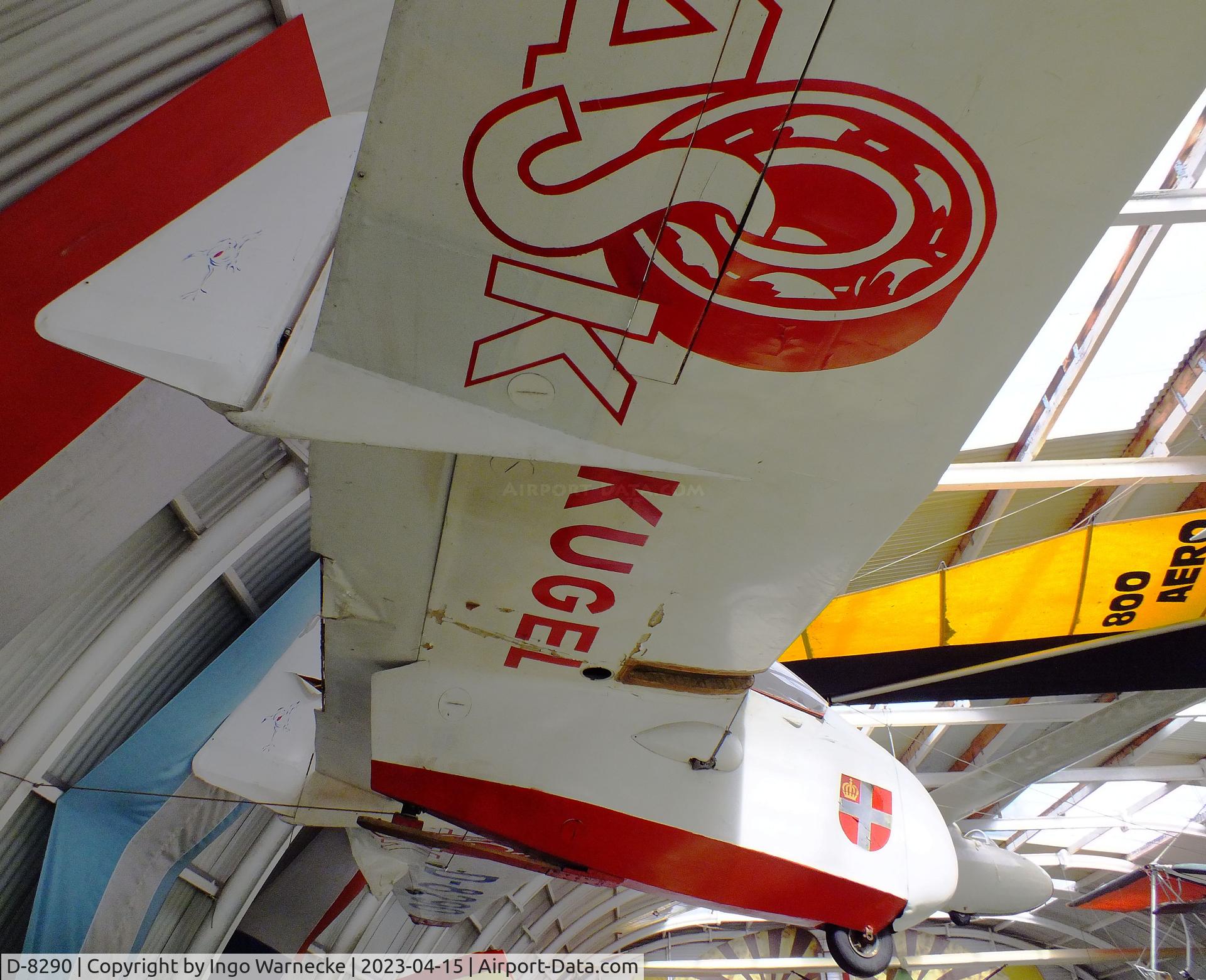 D-8290, Fauvel AV-36 C/N unknown_D-8290, Fauvel AV-36 C at the Internationales Luftfahrtmuseum, Schwenningen