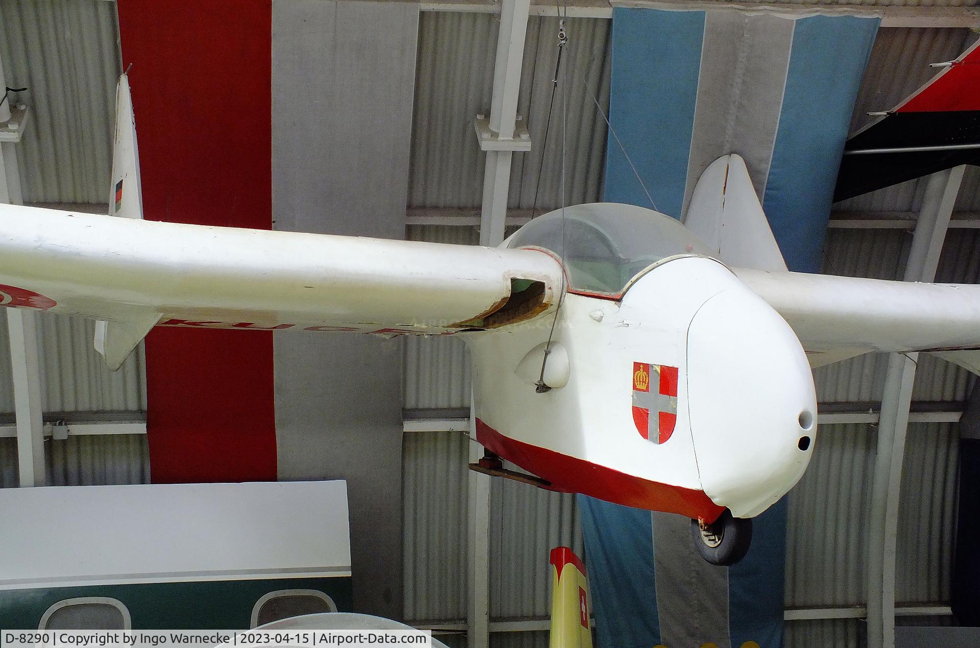 D-8290, Fauvel AV-36 C/N unknown_D-8290, Fauvel AV-36 C at the Internationales Luftfahrtmuseum, Schwenningen
