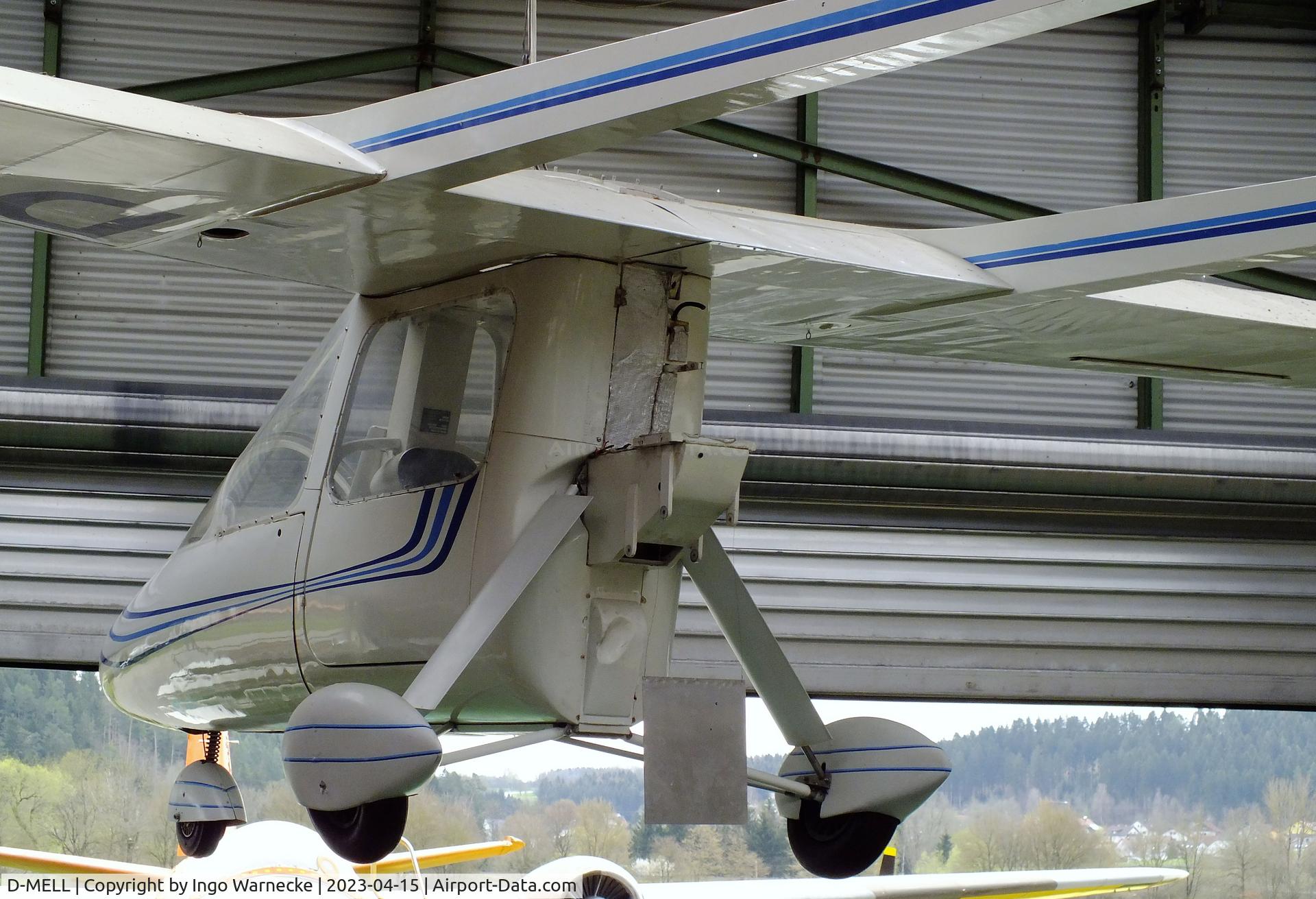 D-MELL, LO-Fluggeraetebau LO-120 S C/N 010-A, Vogt Lo-120S (minus engine) at the Internationales Luftfahrtmuseum, Schwenningen