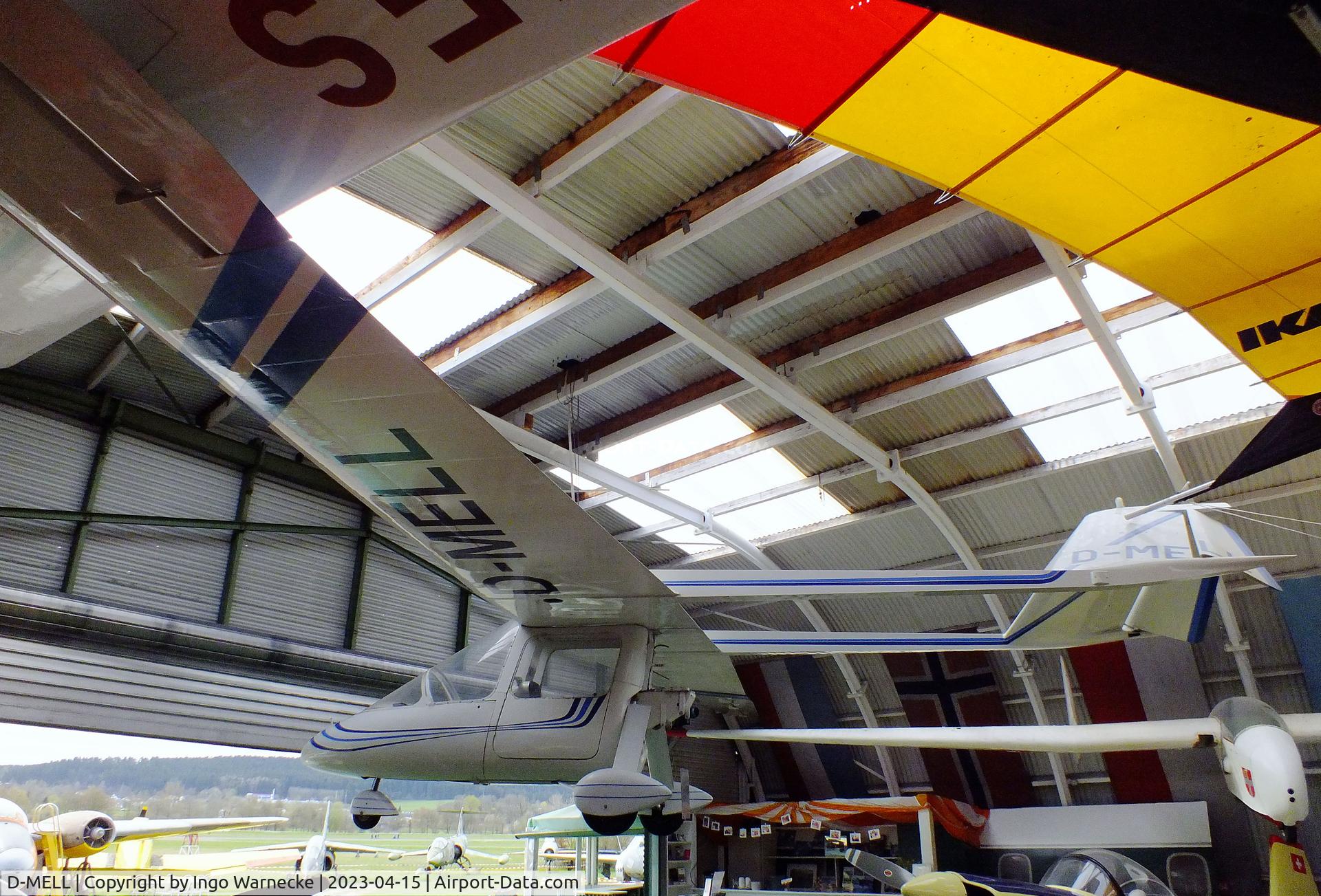 D-MELL, LO-Fluggeraetebau LO-120 S C/N 010-A, Vogt Lo-120S (minus engine) at the Internationales Luftfahrtmuseum, Schwenningen