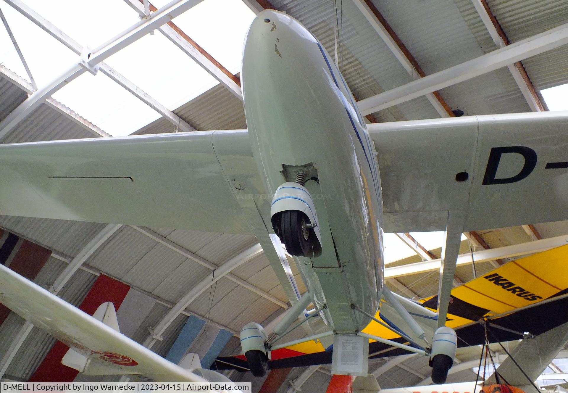 D-MELL, LO-Fluggeraetebau LO-120 S C/N 010-A, Vogt Lo-120S (minus engine) at the Internationales Luftfahrtmuseum, Schwenningen