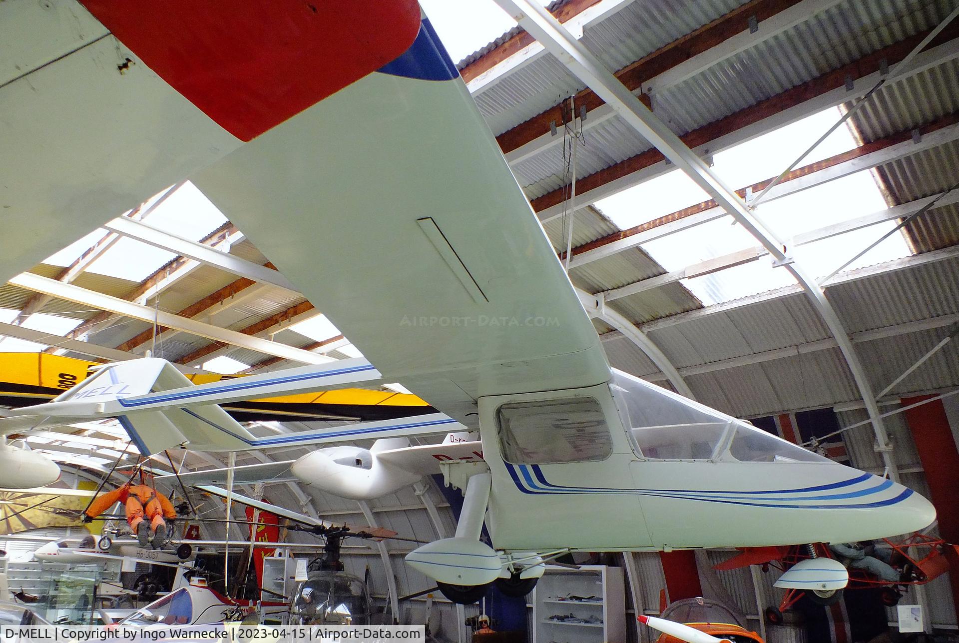 D-MELL, LO-Fluggeraetebau LO-120 S C/N 010-A, Vogt Lo-120S (minus engine) at the Internationales Luftfahrtmuseum, Schwenningen