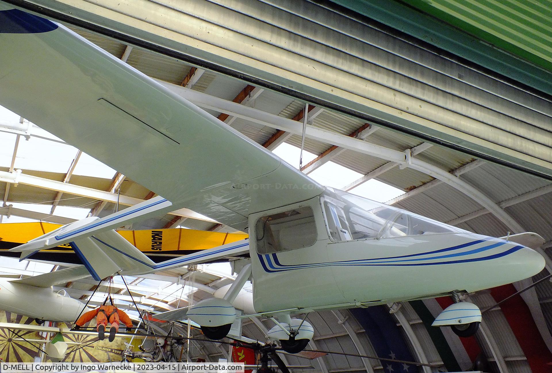 D-MELL, LO-Fluggeraetebau LO-120 S C/N 010-A, Vogt Lo-120S (minus engine) at the Internationales Luftfahrtmuseum, Schwenningen