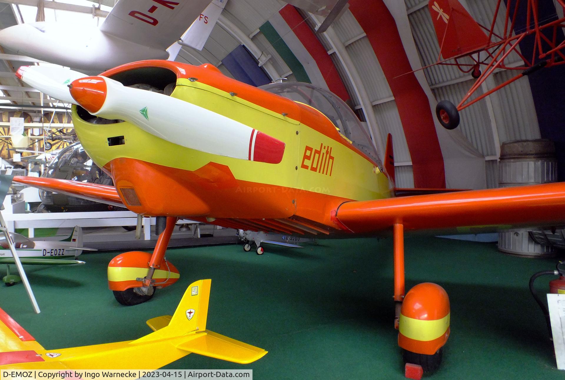 D-EMOZ, 1966 Binder CP-301S Smaragd C/N AB.022, Binder CP-301S Smaragd at the Internationales Luftfahrtmuseum, Schwenningen