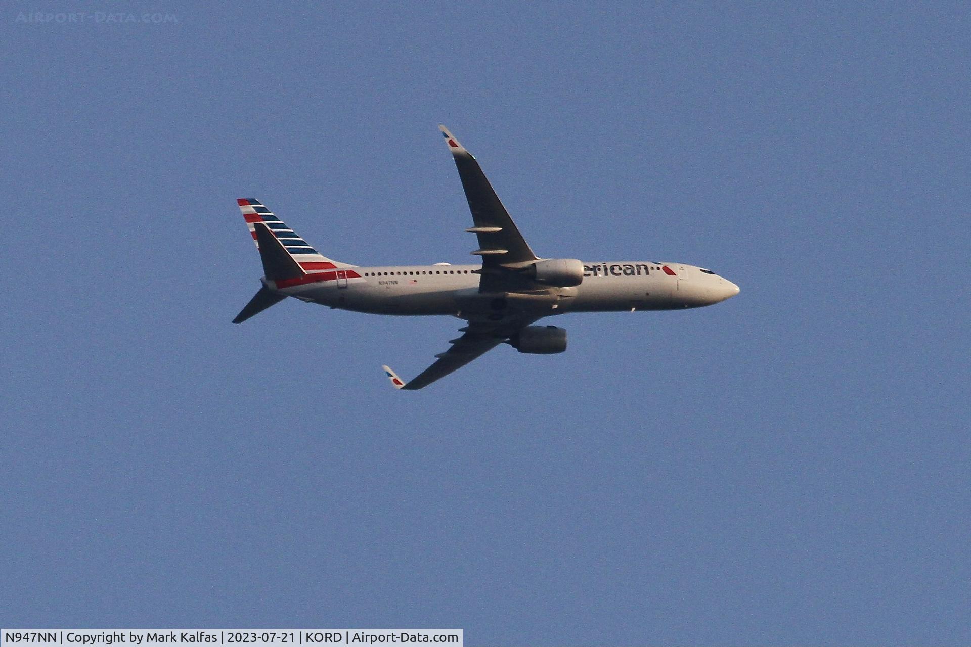 N947NN, 2014 Boeing 737-823 C/N 31190, American Airlines B738 N947NN, AA2924 BNA-ORD