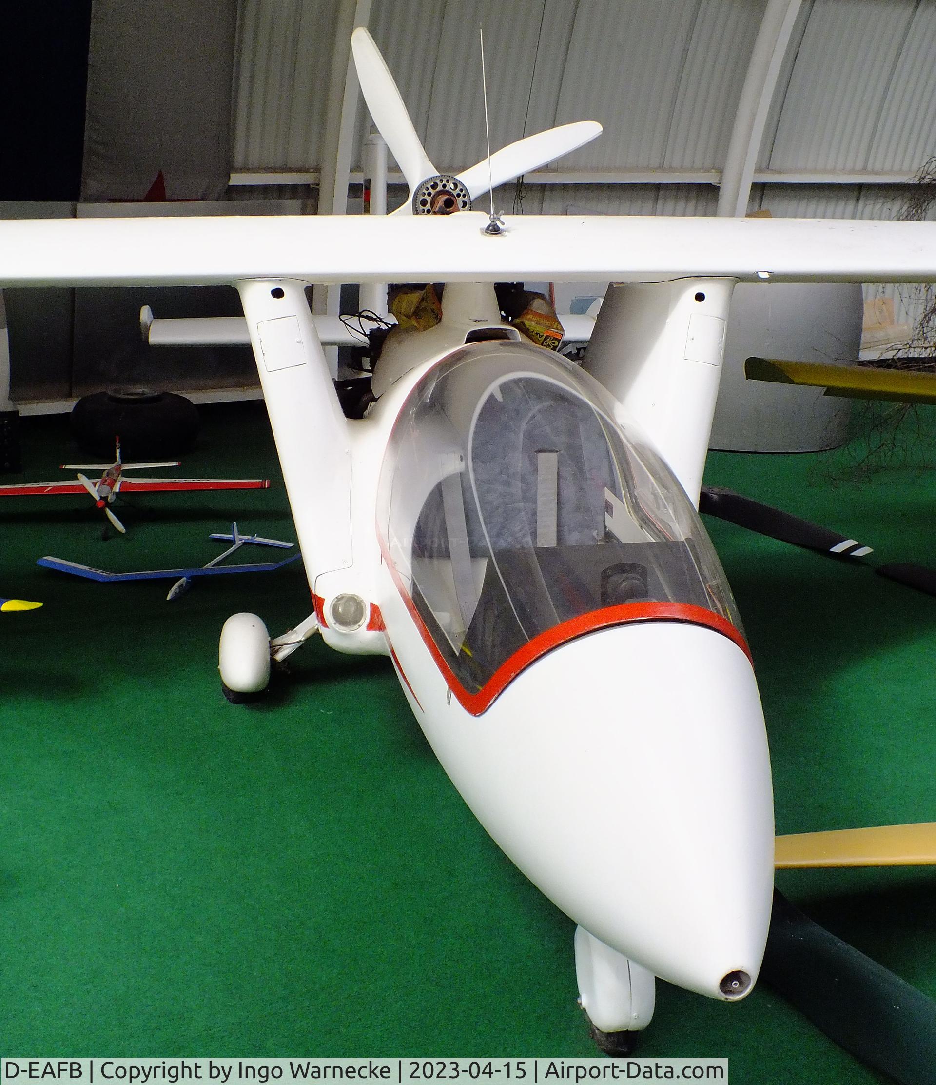 D-EAFB, Fischer Brause 35 C/N 01, Fischer Brause 35 at the Internationales Luftfahrtmuseum, Schwenningen
