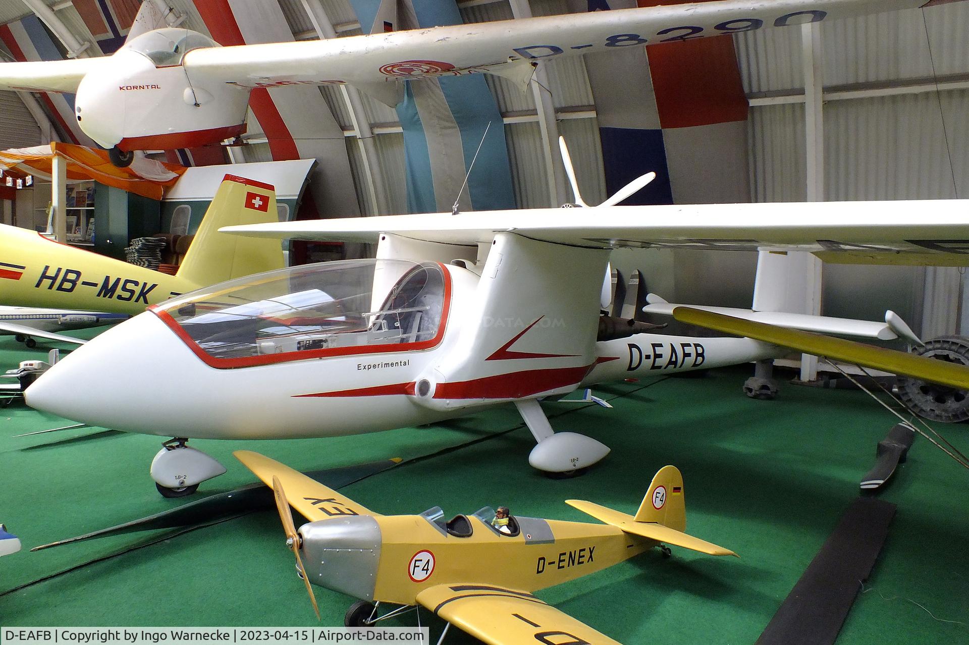 D-EAFB, Fischer Brause 35 C/N 01, Fischer Brause 35 at the Internationales Luftfahrtmuseum, Schwenningen