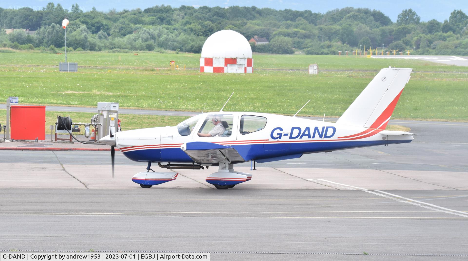 G-DAND, 1980 Socata TB-10 Tobago C/N 72, G-DAND at Gloucestershire Airport.